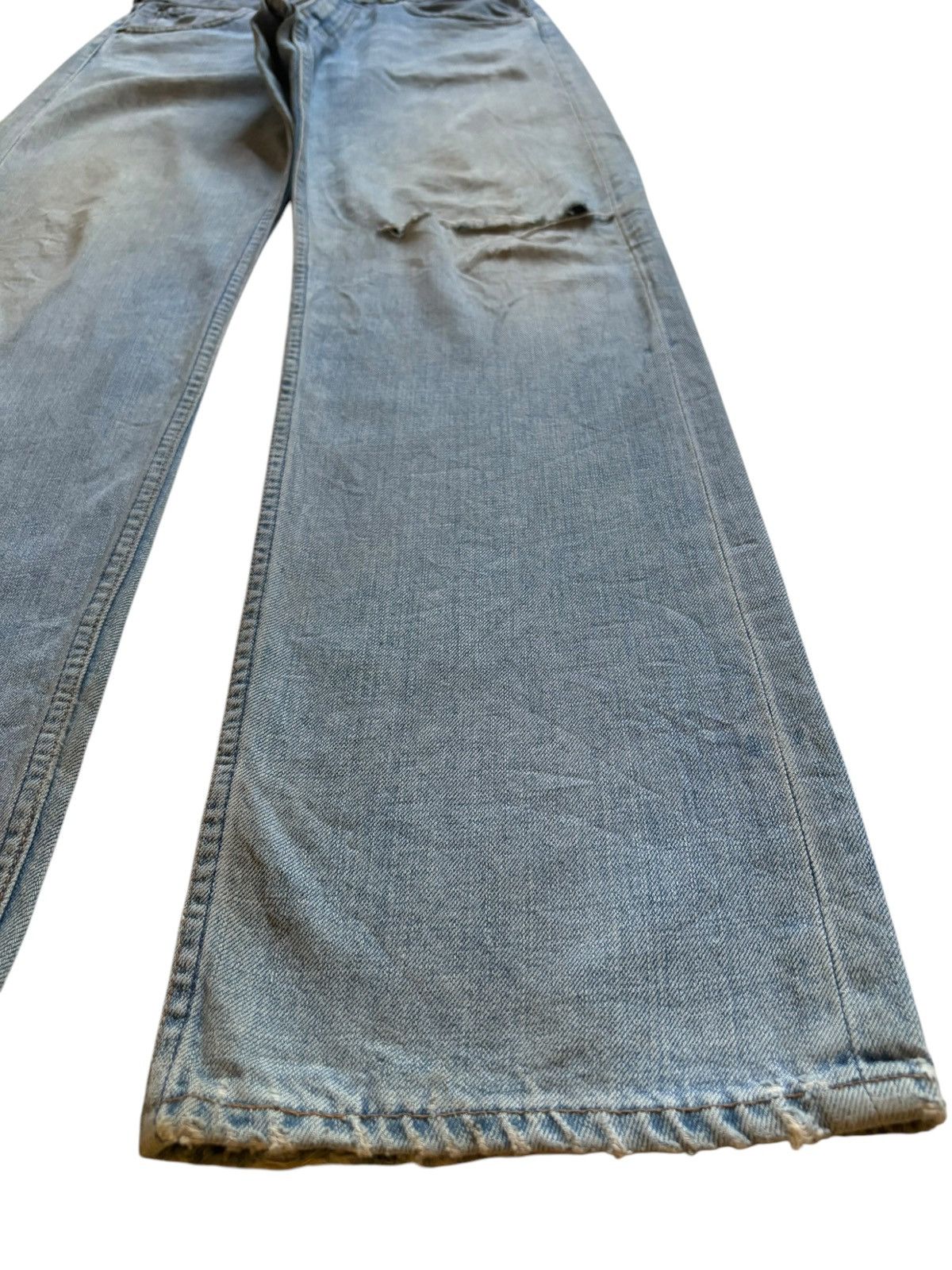 Levi's Vintage 90s Levis 503 Mud Wash Distressed Baggy Jeans Size US 30 / EU 46 - 7 Thumbnail