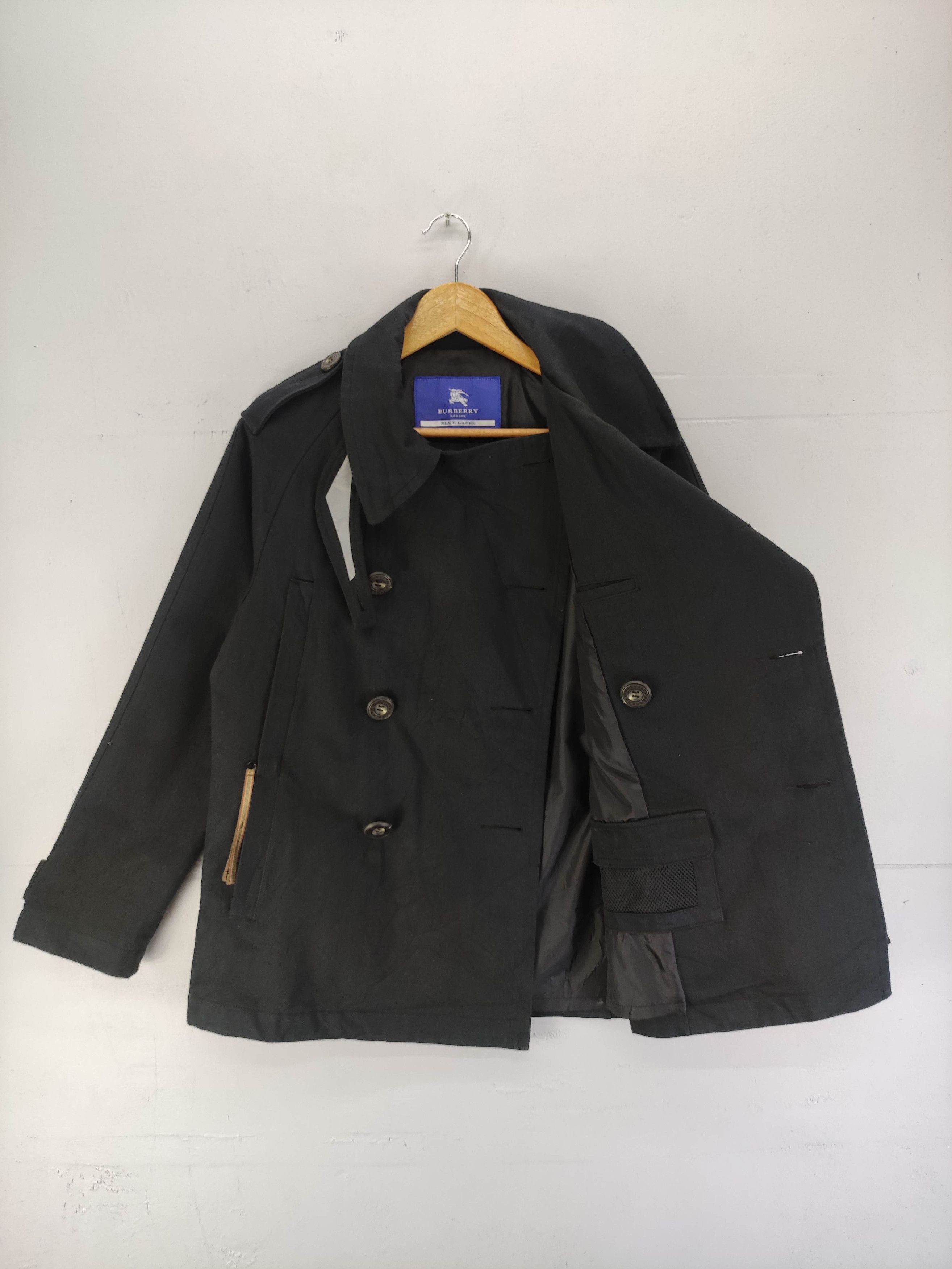 Burberry Vintage Burberry Blue Label Denim Double Breasted Size M / US 6-8 / IT 42-44 - 5 Thumbnail