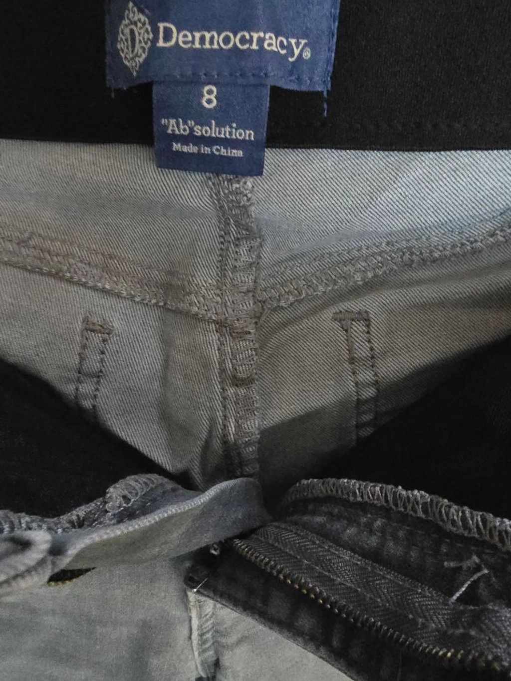 Other Women's Democracy Gray Skinny Jeans Size 8 Size 30" / US 8 / IT 44 - 5 Thumbnail