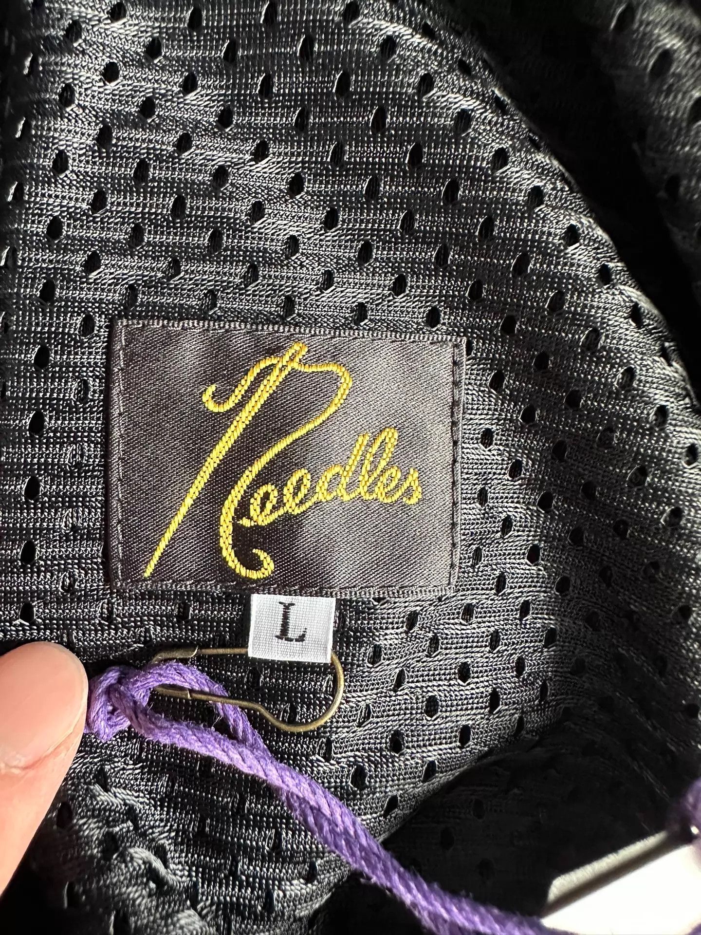 Needles NEEDLES × BEAMS Butterfly Brushed Track Pants L New With Tags Size US 34 / EU 50 - 4 Thumbnail