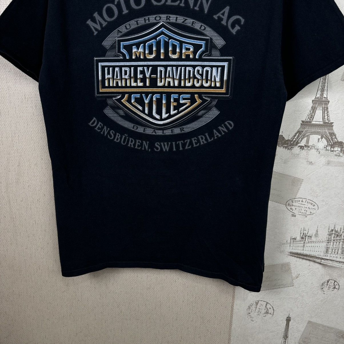 Harley Davidson Vintage Harley Davidson T shirt Girl Biker Streetwear Black Size US L / EU 52-54 / 3 - 13 Thumbnail