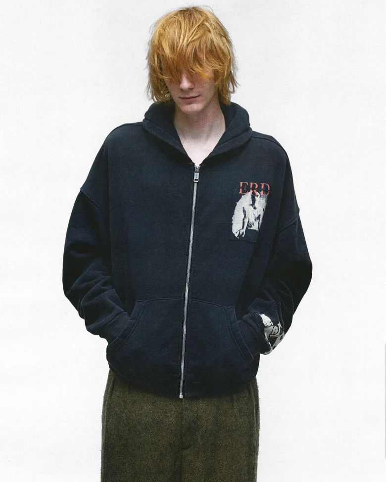 Enfants Riches Deprimes ENFANTS RICHES DEPRIMES NARCOTICA ZIP HOODIE Size US L / EU 52-54 / 3 - 12 Thumbnail