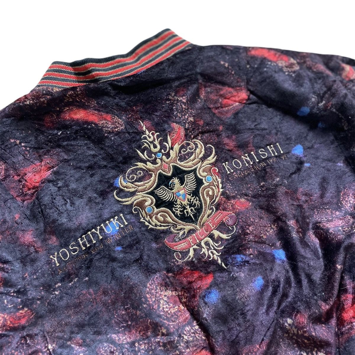 Yoshiyuki Konishi AW/91-92 Ficce Uomo Yoshiyuki Konishi Galaxy Bomber Jacket Size US M / EU 48-50 / 2 - 3 Thumbnail