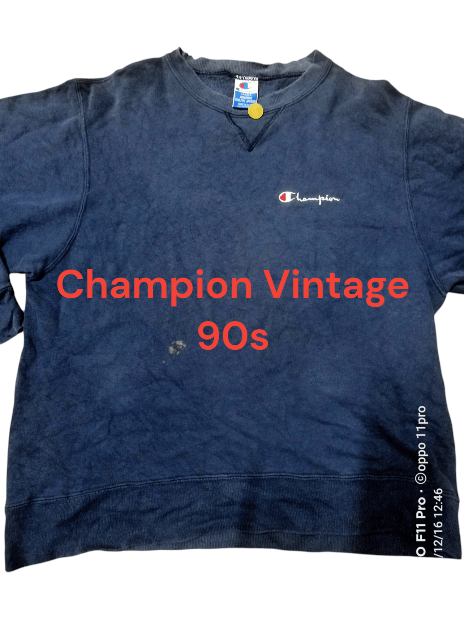 Champion Sweatshirt Vintage Spellout