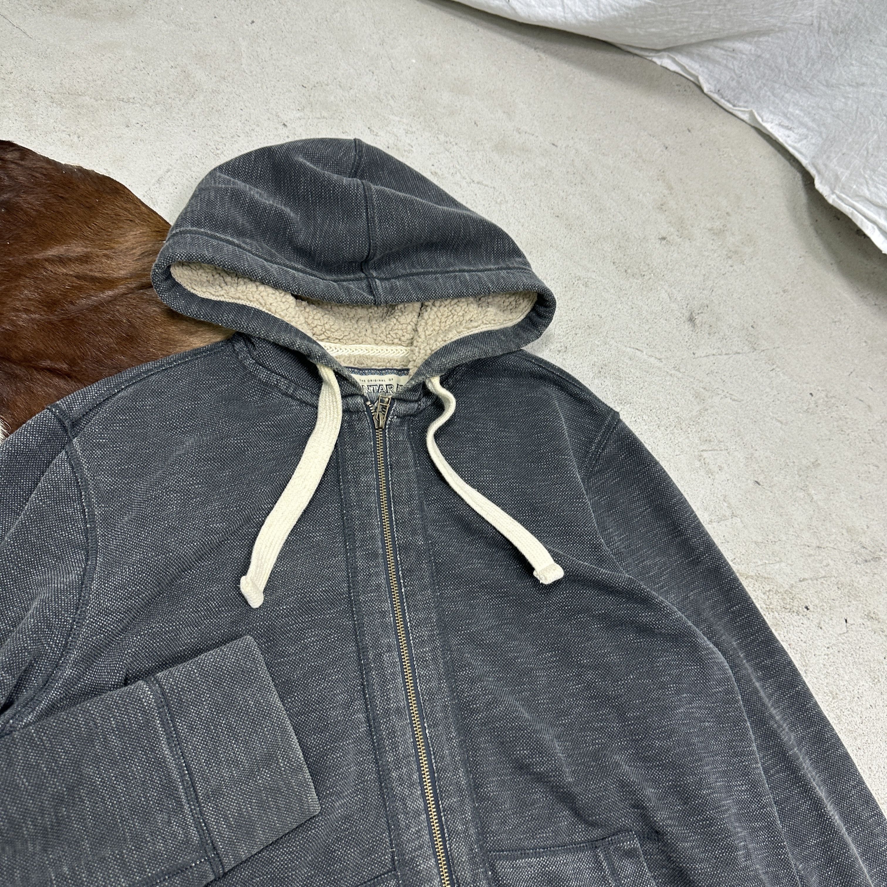 Vintage Vintage Streetwear Gorpcore Faux Fur Zip Hoodie Y2K Size US L / EU 52-54 / 3 - 3 Thumbnail