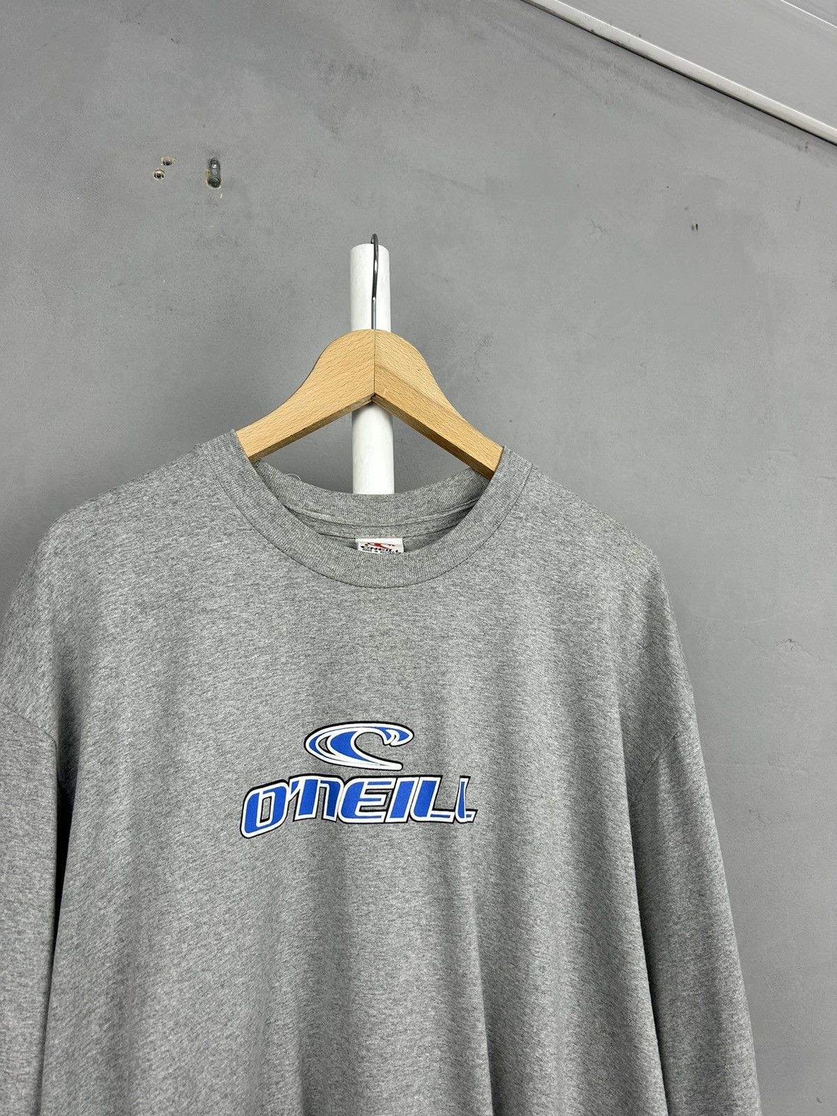 O'Neill O’Neill Surf Logo T Shirt Grey Double Logo Front Back Cotton Size US XXL / EU 58 / 5 - 3 Thumbnail