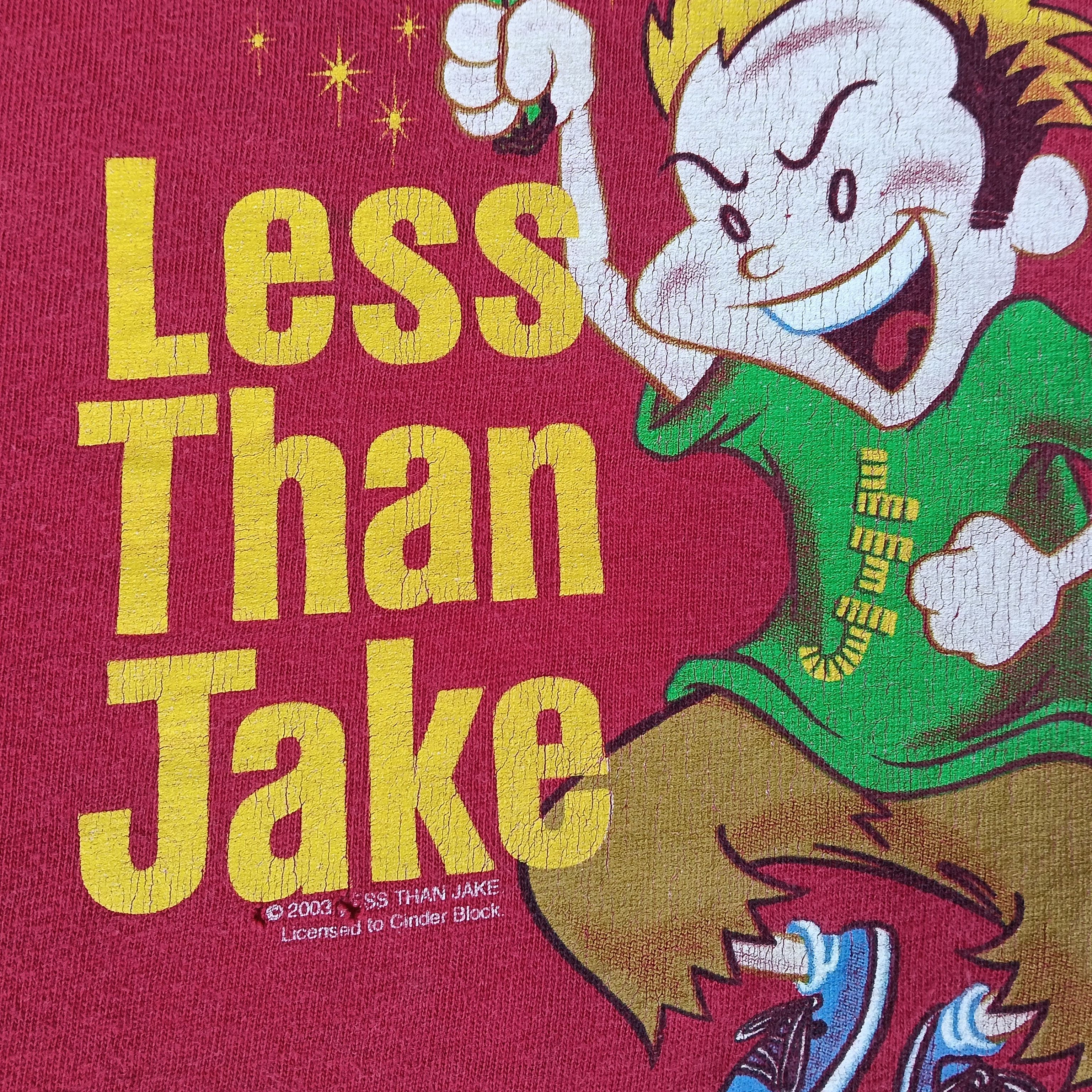 Vintage Vintage Less Than Jake Band T Shirt Size US S / EU 44-46 / 1 - 7 Thumbnail