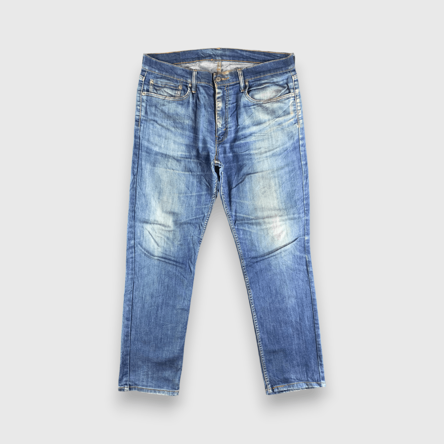 Levi's Vintage Blue Wash Levis 511 Jeans-J4490 Size US 37 - 1 Thumbnail