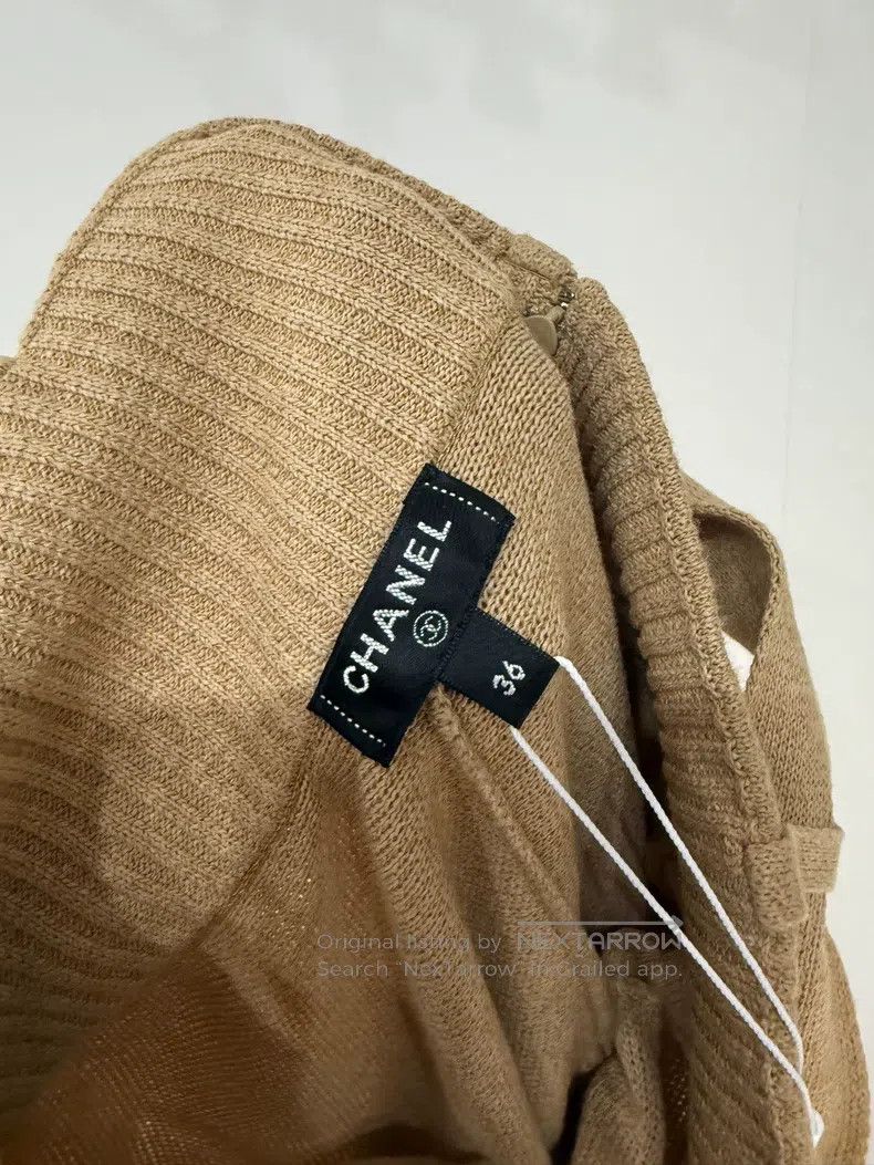 Chanel Chanel Knitted wide-leg trousers Size 24" / US 00 / IT 34 - 5 Thumbnail
