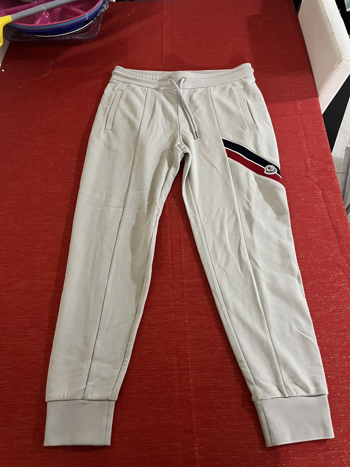 Moncler Moncler Striped Sweatpants Sz L Size US 34 / EU 50 - 15 Thumbnail