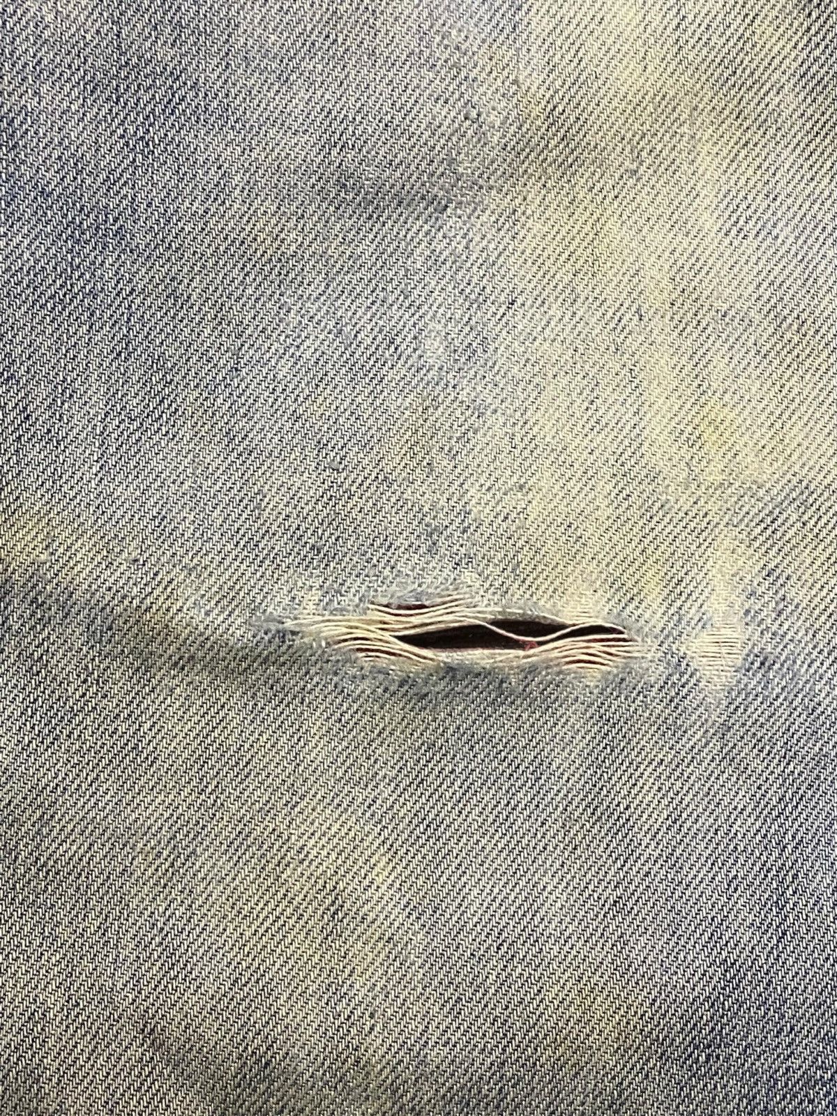 Rhude × Zara Vintage Reg Trademark Zara Jeans Distressed Loose Jeans Size US 33 - 14 Thumbnail