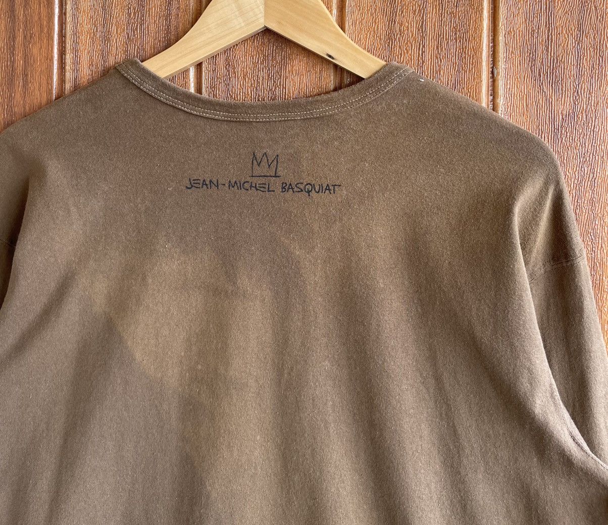Jean-Michel Basquiat Sun Faded🔥Jean Michel Basquiat🔥Aaron Long Sleeve Tshirt Size US L / EU 52-54 / 3 - 7 Thumbnail