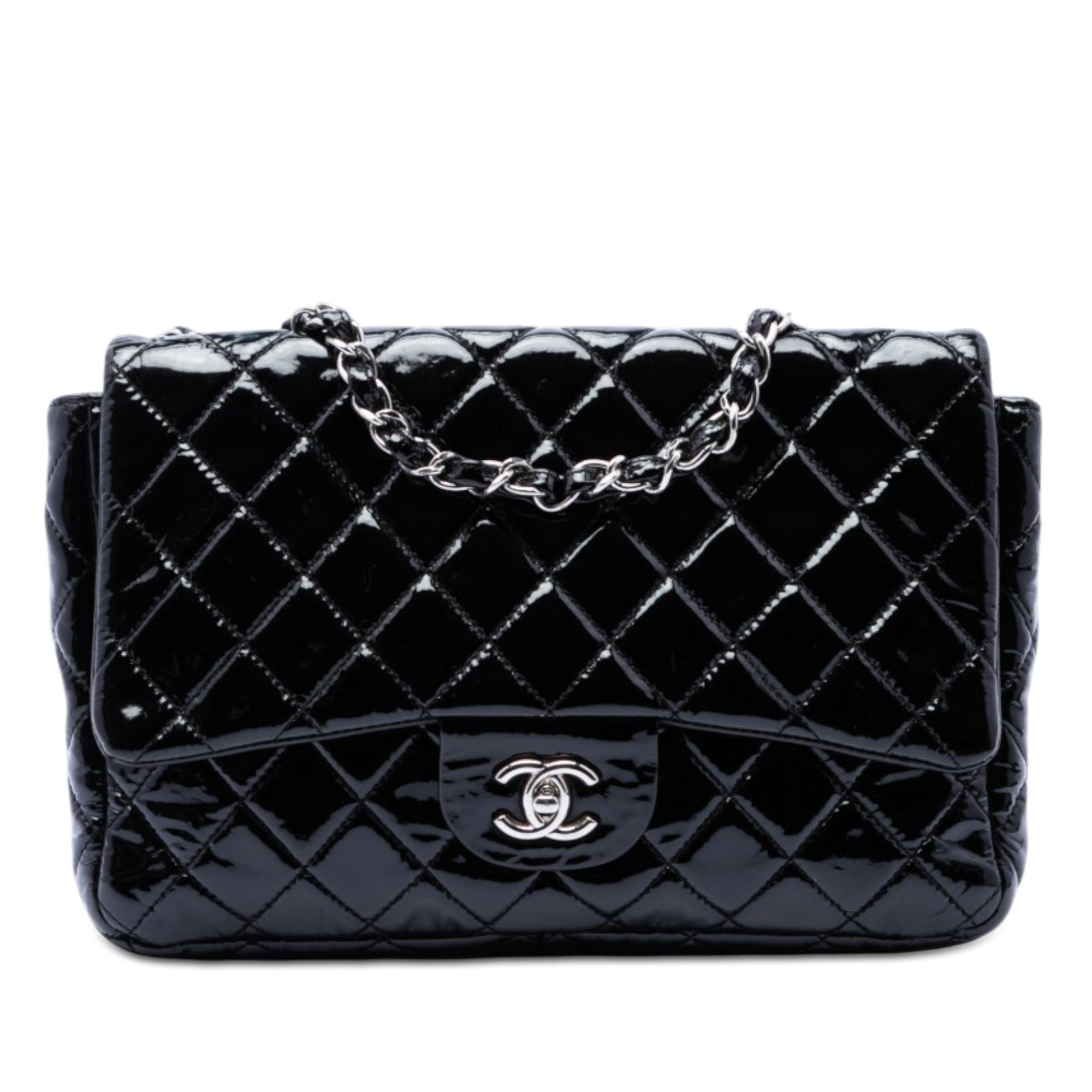 Chanel Jumbo Classic Patent Single Flap Size ONE SIZE - 1 Thumbnail