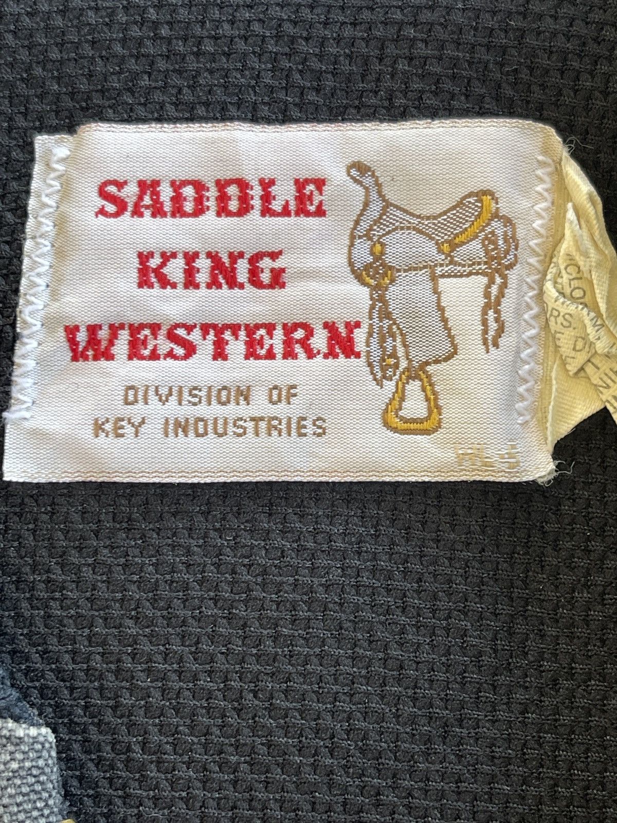 Vintage 70s Saddle King Western Bomber Jacket Size US L / EU 52-54 / 3 - 6 Thumbnail