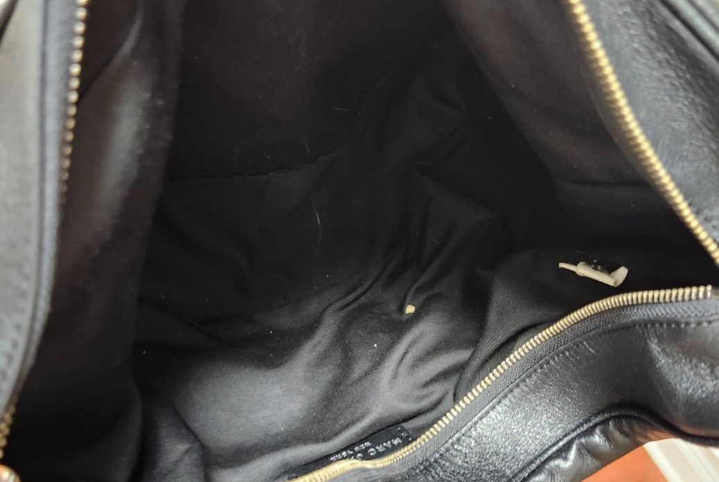 Marc Jacobs MARC JACOBS THE TEMPO LEATHER HOBO SHOULDER BAG BLACK Size ONE SIZE - 15 Thumbnail
