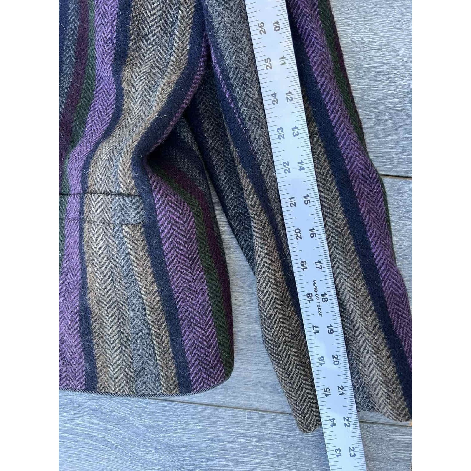Jasper Conran KASPER FOR A.S.L. PETITE Wool Alpaca Blend Size 10 A000212 Size L / US 10 / IT 46 - 6 Thumbnail