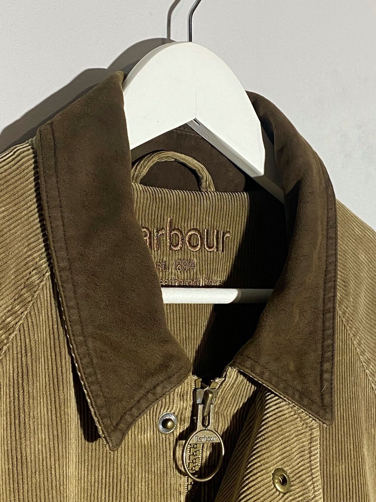 Barbour Vintage Barbour Beaufort Washed Corduroy Jacket Rare Find Size US XL / EU 56 / 4 - 6 Thumbnail