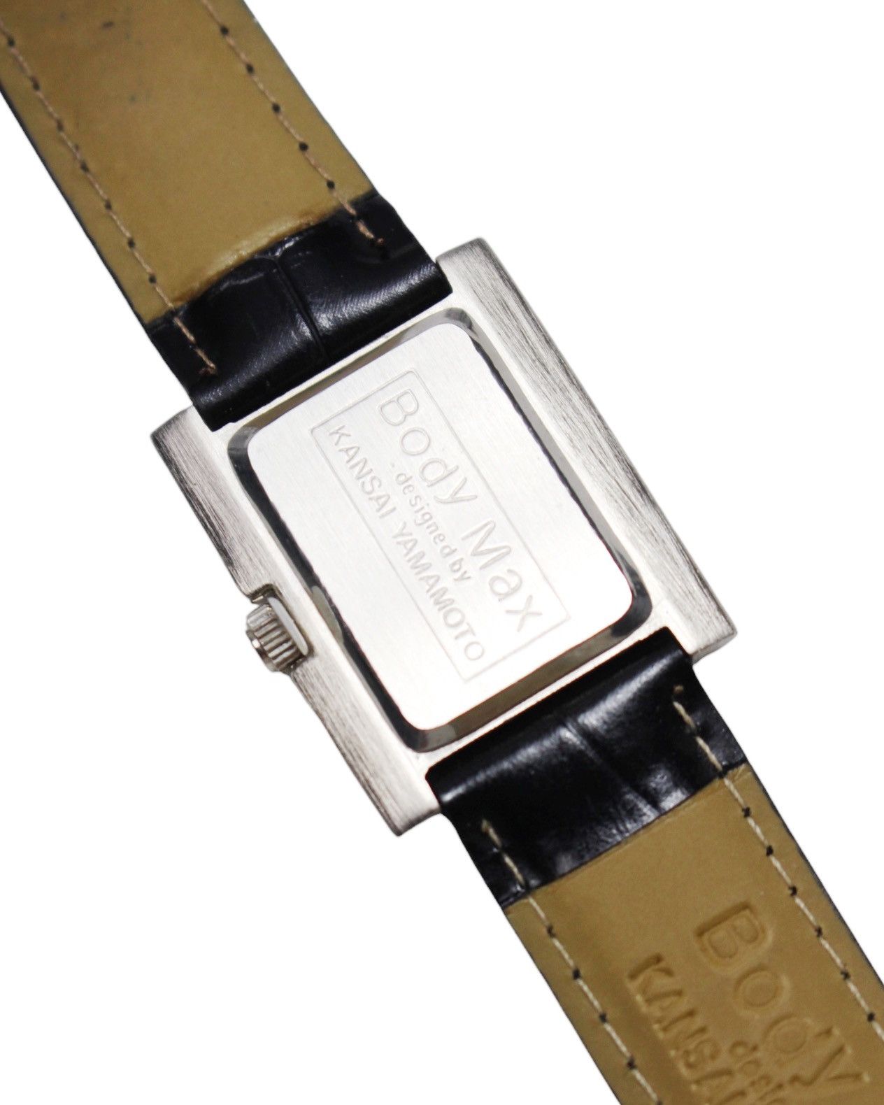 Kansai Yamamoto 2000S BODY MAX DESIGNED BY KANSAI YAMAMOTO STEEL CASE WATCH Size ONE SIZE - 6 Thumbnail