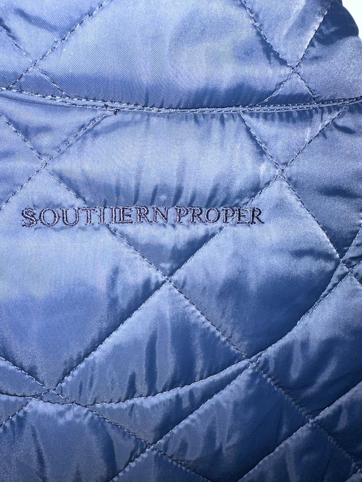 Southern Proper Southern Proper Men's Quilted Jacket Size US L / EU 52-54 / 3 - 3 Thumbnail