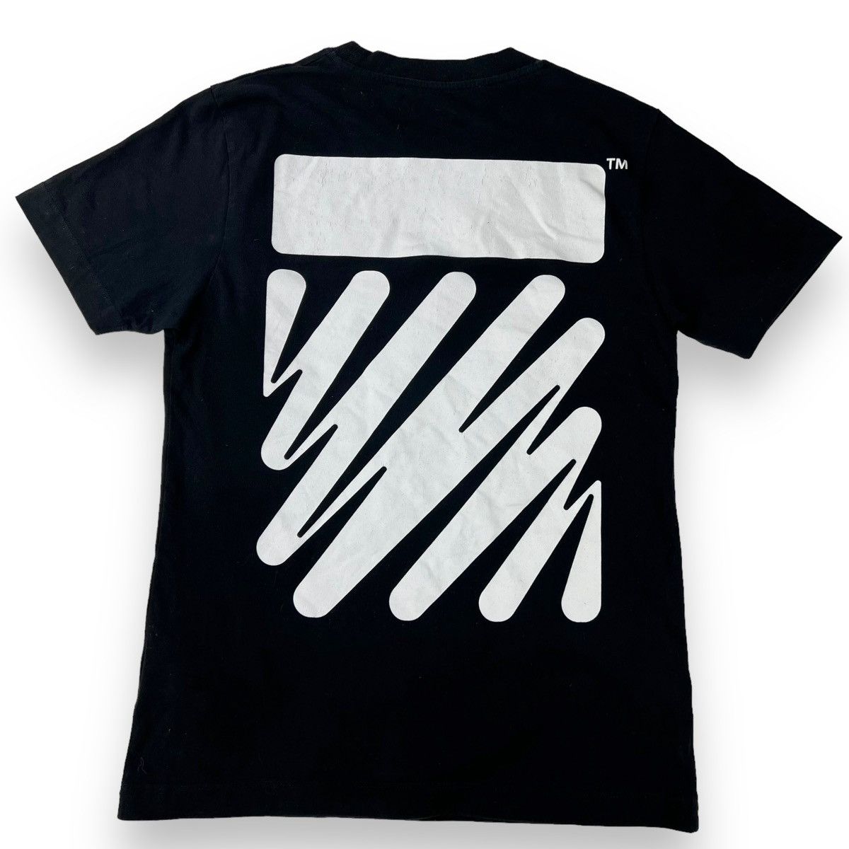 Off-White Off-White Wave Diagonal T Shirt Size US S / EU 44-46 / 1 - 2 Thumbnail