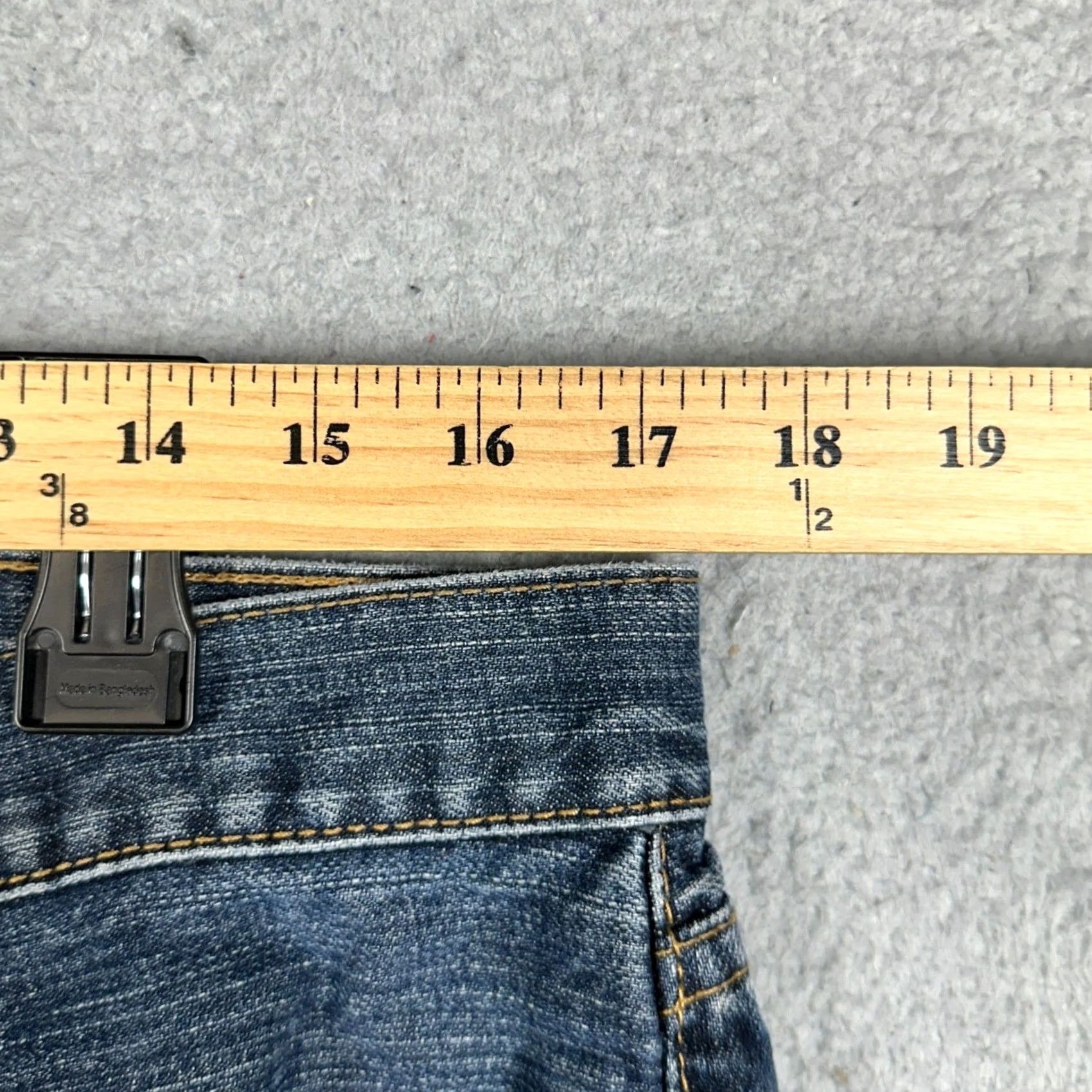 Levi's Levi's 559 Jeans Mens 34x34 Blue Relaxed Straight Leg Distressed Red Tab Denim Size US 34 / EU 50 - 5 Thumbnail
