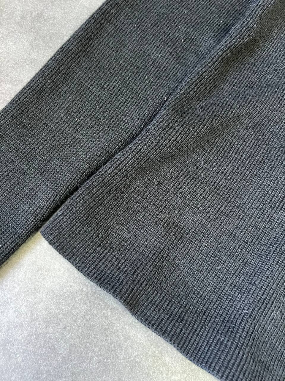 Armani Exchange Rick Owens style Armani fur Black Moto Jacket Size US M / EU 48-50 / 2 - 9 Thumbnail