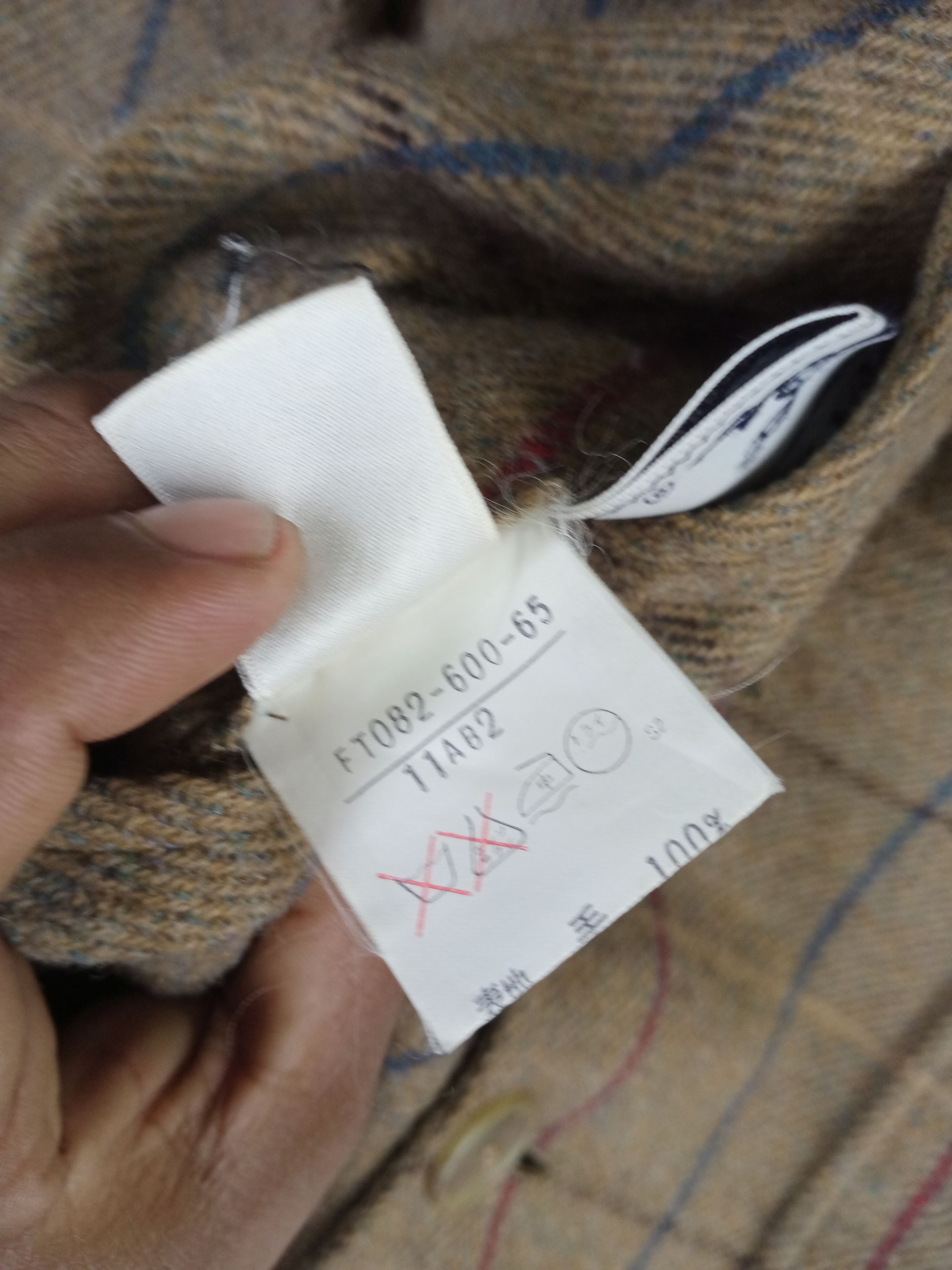 Burberry Rare Vintage 80s Burberrys Reversible Wool Long Jacket Size US M / EU 48-50 / 2 - 12 Thumbnail