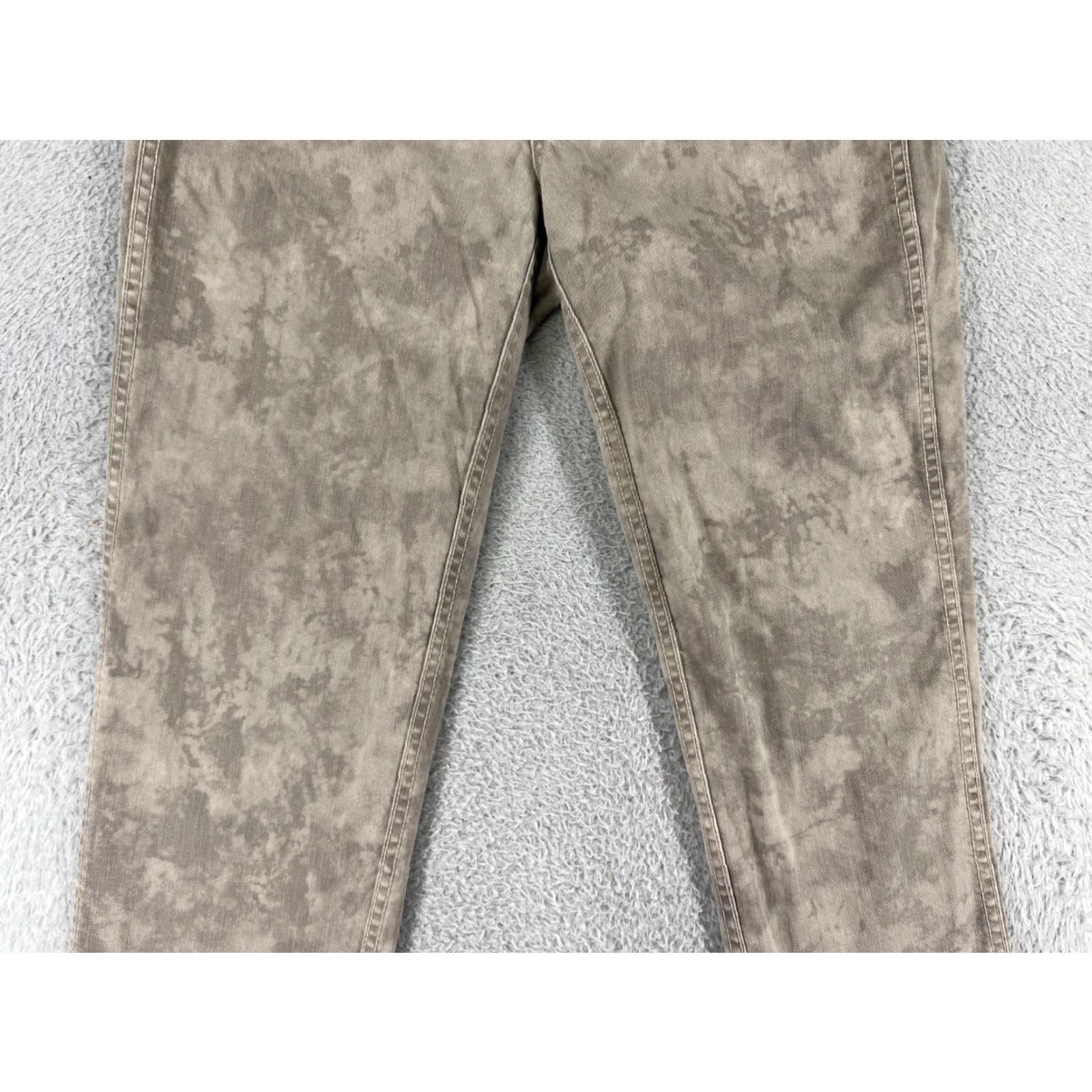Calvin Klein Calvin Klein Jeans Women 31 Beige Denim Straight Leg Mid Rise Acid Wash Pants Size 24" / US 00 / IT 34 - 7 Thumbnail