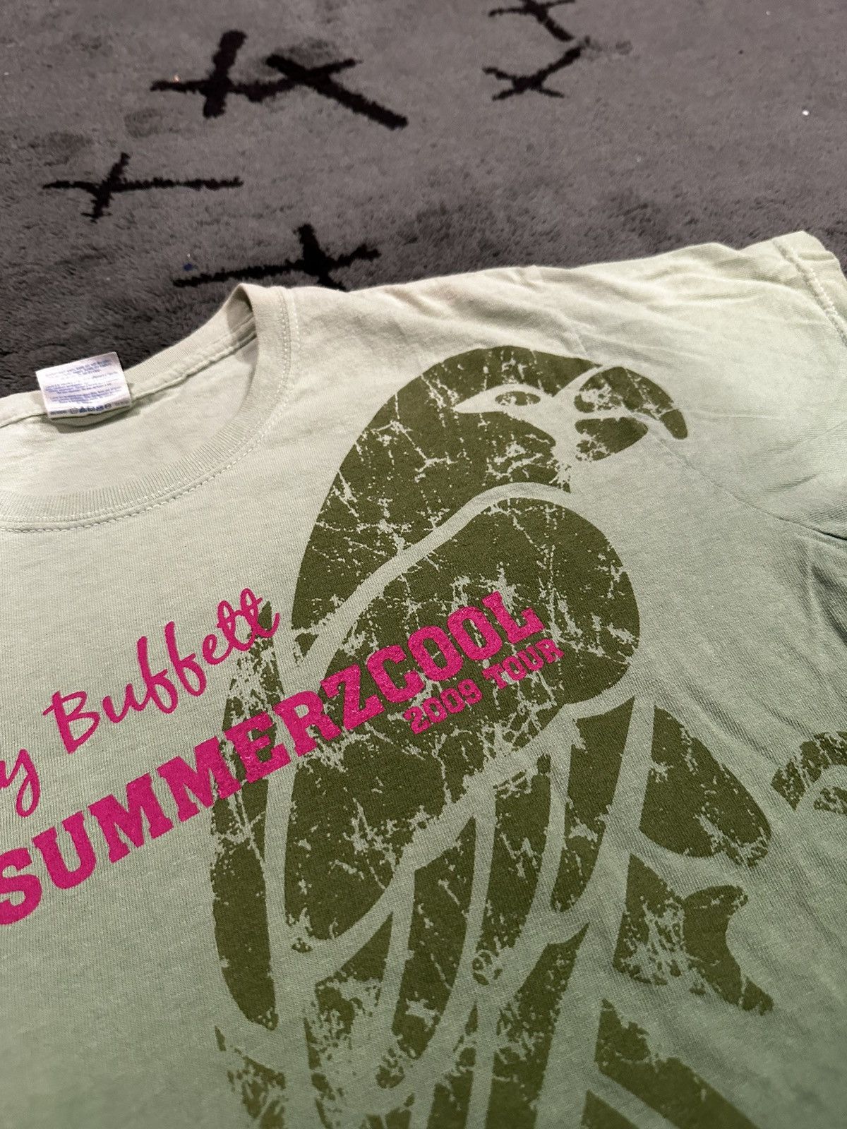 Band Tees × Vintage Jimmy Buffet 2009 “Summezcool” Tour Tee Shirt Size US L / EU 52-54 / 3 - 3 Thumbnail