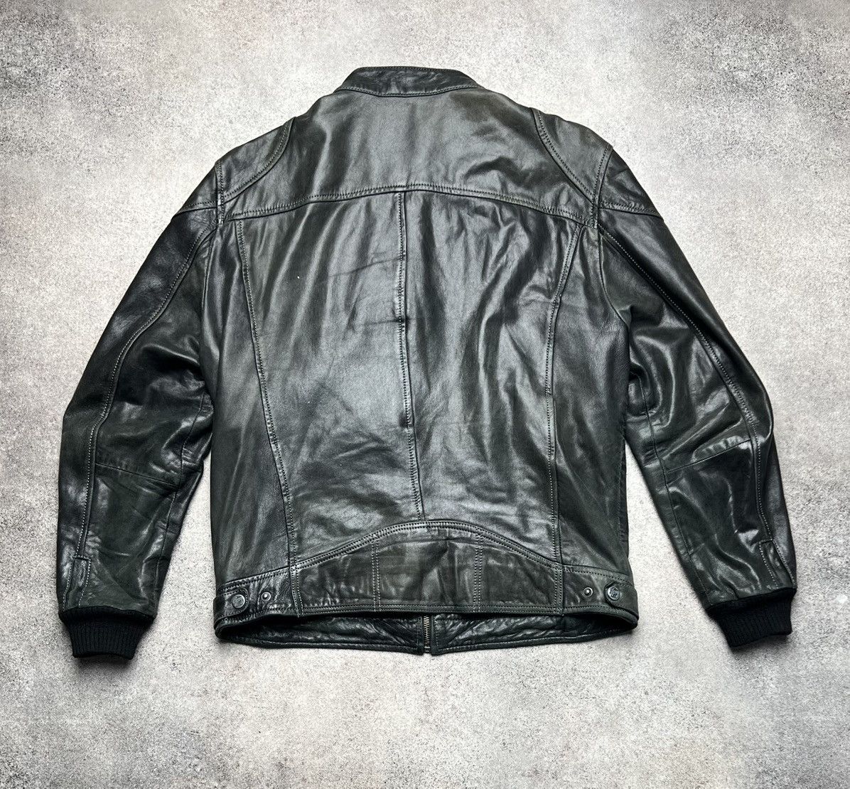 Gypsy × Japanese Brand Gipsy vintage faded leather jacket Size US L / EU 52-54 / 3 - 7 Thumbnail