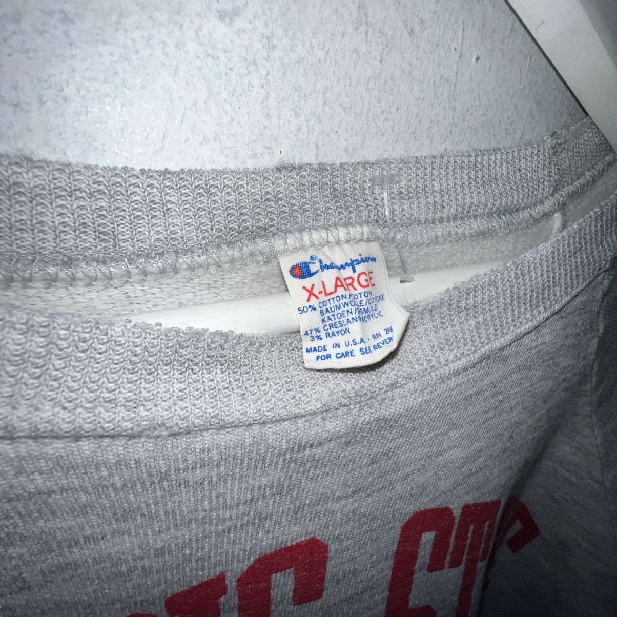 Champion 23x25 Vintage CHAMPION Illinois State University Pullover Size XL / US 12-14 / IT 48-50 - 4 Thumbnail