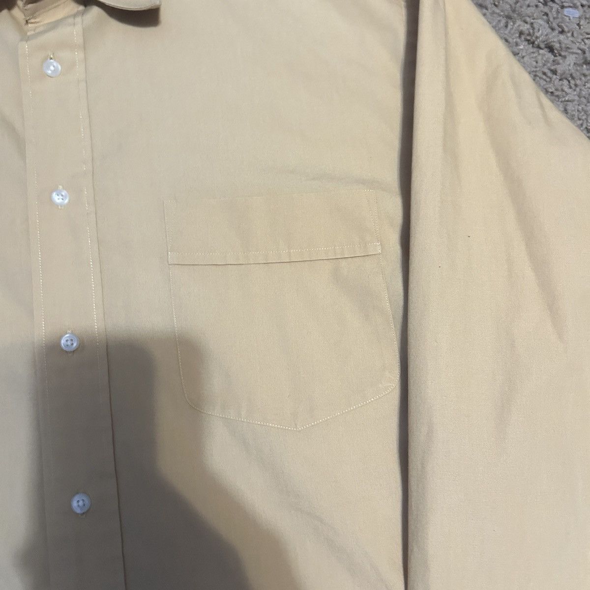 Yves Saint Laurent Yves Saint Laurent Button Up Shirt Size US L / EU 52-54 / 3 - 3 Thumbnail