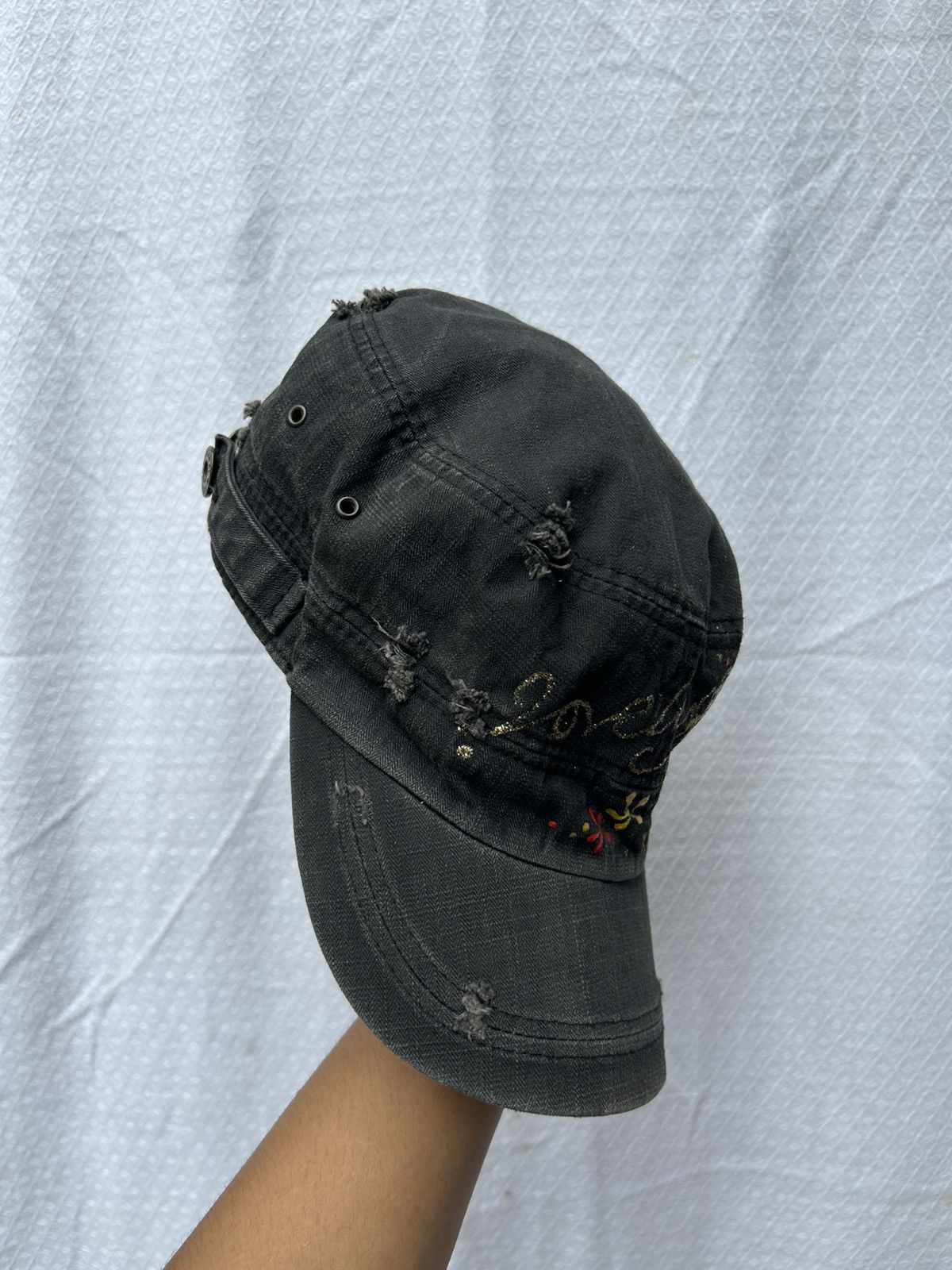 Beauty Beast × Hysteric Glamour × Japanese Brand Distressed cute girls black style hats Size ONE SIZE - 3 Thumbnail