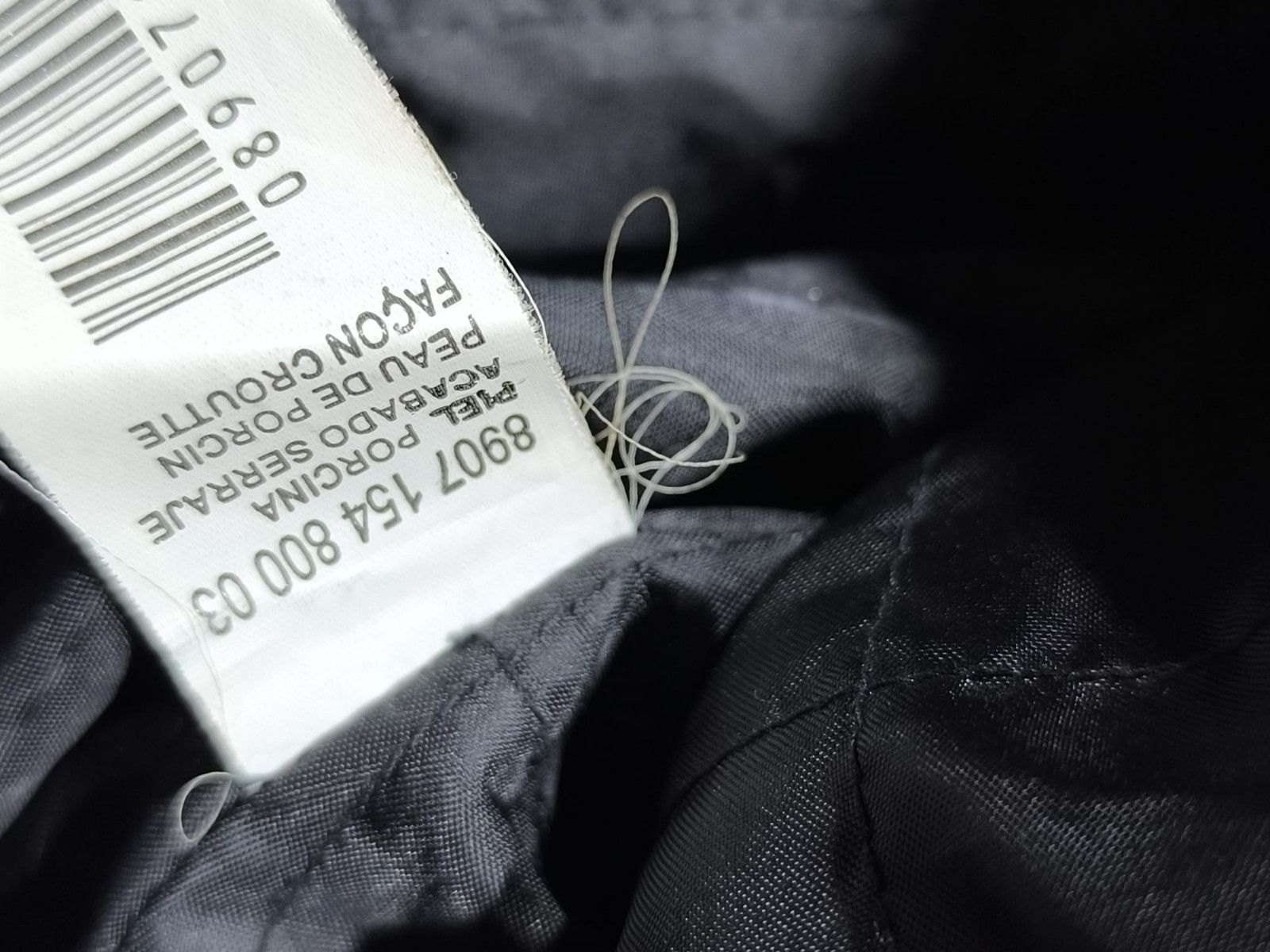 Leather Black Suede Real Leather Buttoned Coat Minimalism Archivee Size M / US 6-8 / IT 42-44 - 10 Thumbnail