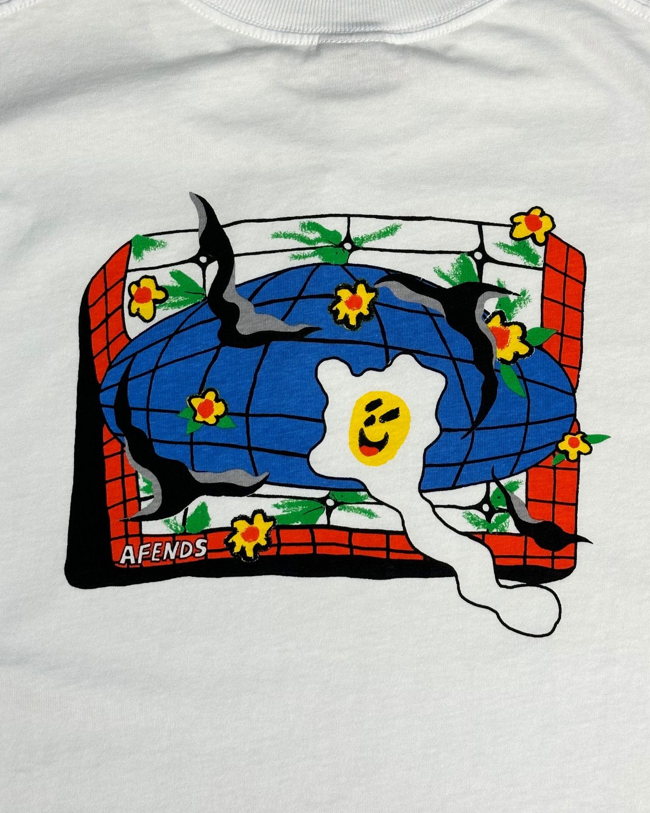 Afends BNWT Afends - Globe - Recycled Long Sleeve Tee - Size Medium Size US M / EU 48-50 / 2 - 3 Thumbnail