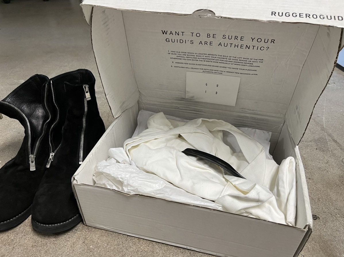 Guidi Guidi Suede 2 Double Zip Boots GR07FZ Size US 10 / EU 43 - 11 Thumbnail