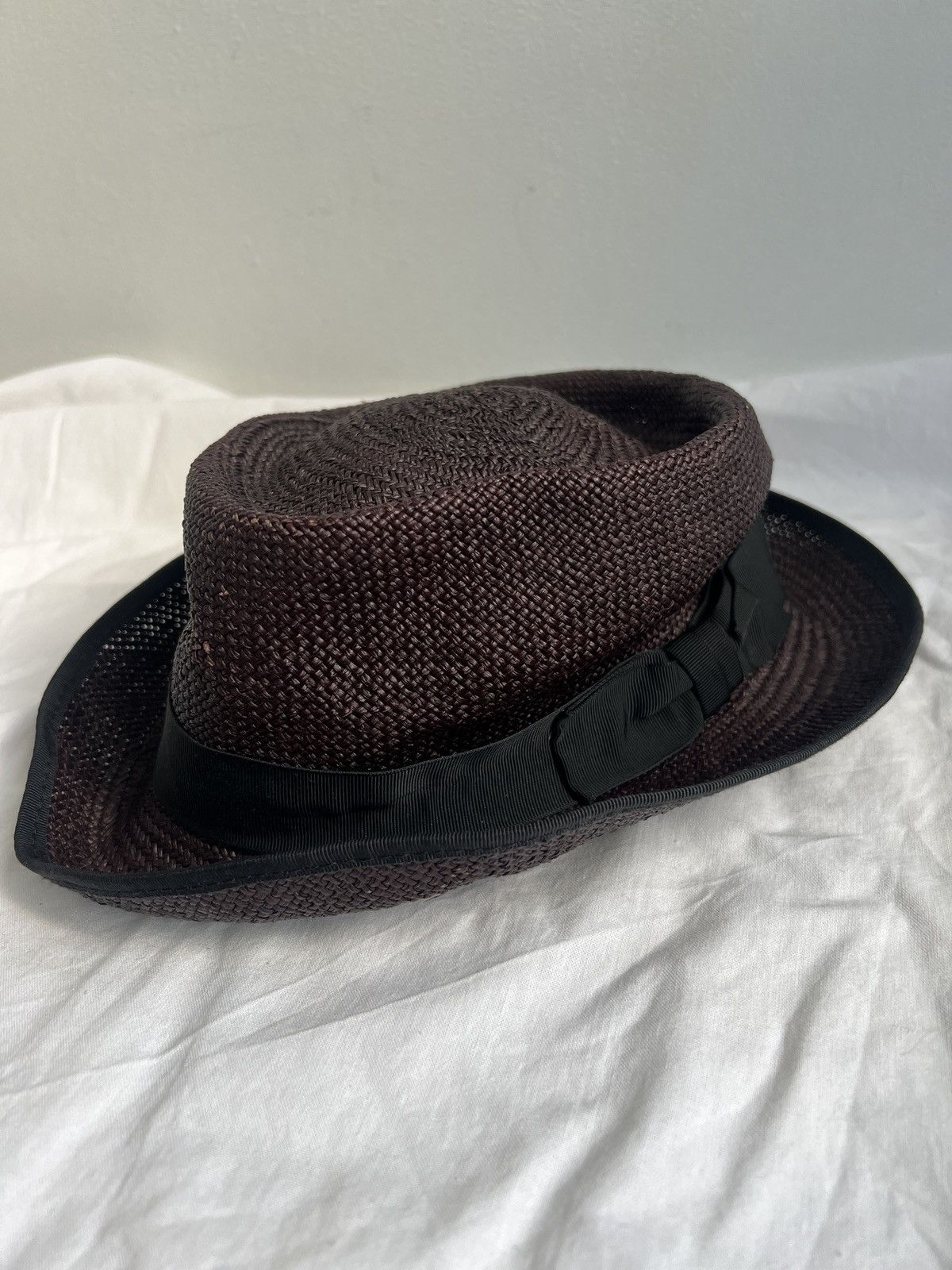 帽子 Paul Harnden Cloche Paul Harnden Shoemakers PAUL HARNDEN SHOEMAKERS CLOCHE STRAW HAT