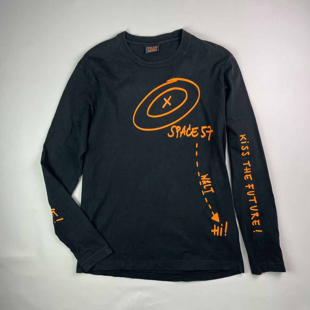 W&LT Vintage 90’s W&LT Space 57 Longsleeve Shirt Size US L / EU 52-54 / 3 - 1 Thumbnail