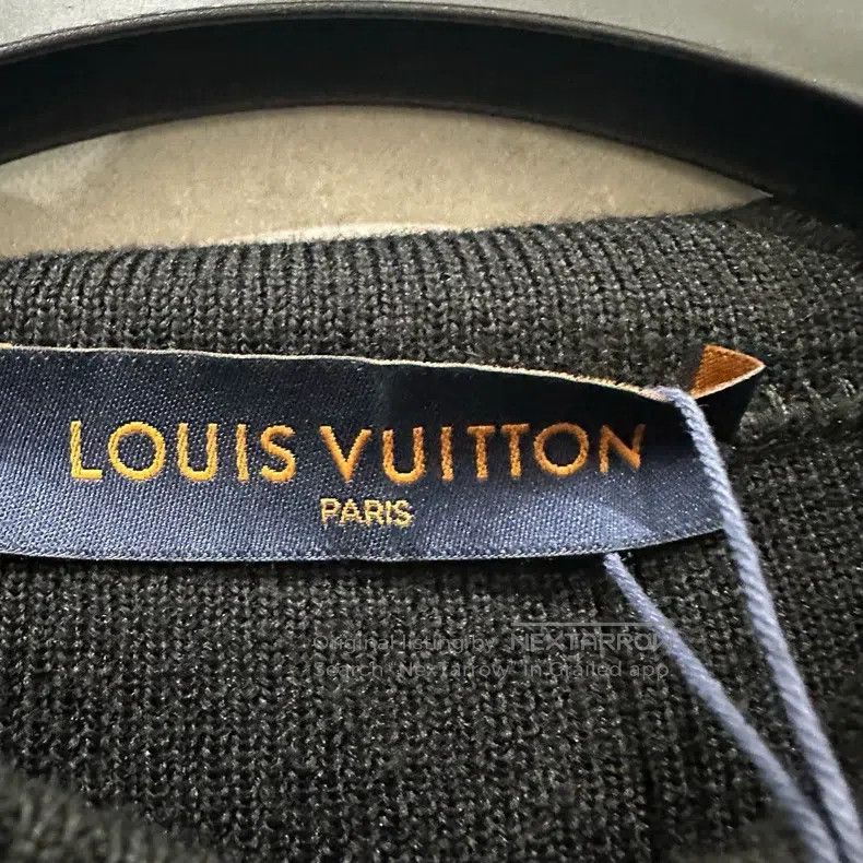 Louis Vuitton Louis Vuitton Reversed felt stitched hooded sweatshirt Size US L / EU 52-54 / 3 - 3 Thumbnail