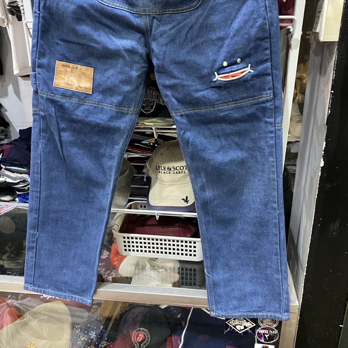 Japanese Brand 🔥Steals 🔥 RARE UP! SMILE JAPAN denim jeans Size US 32 / EU 48 - 4 Thumbnail