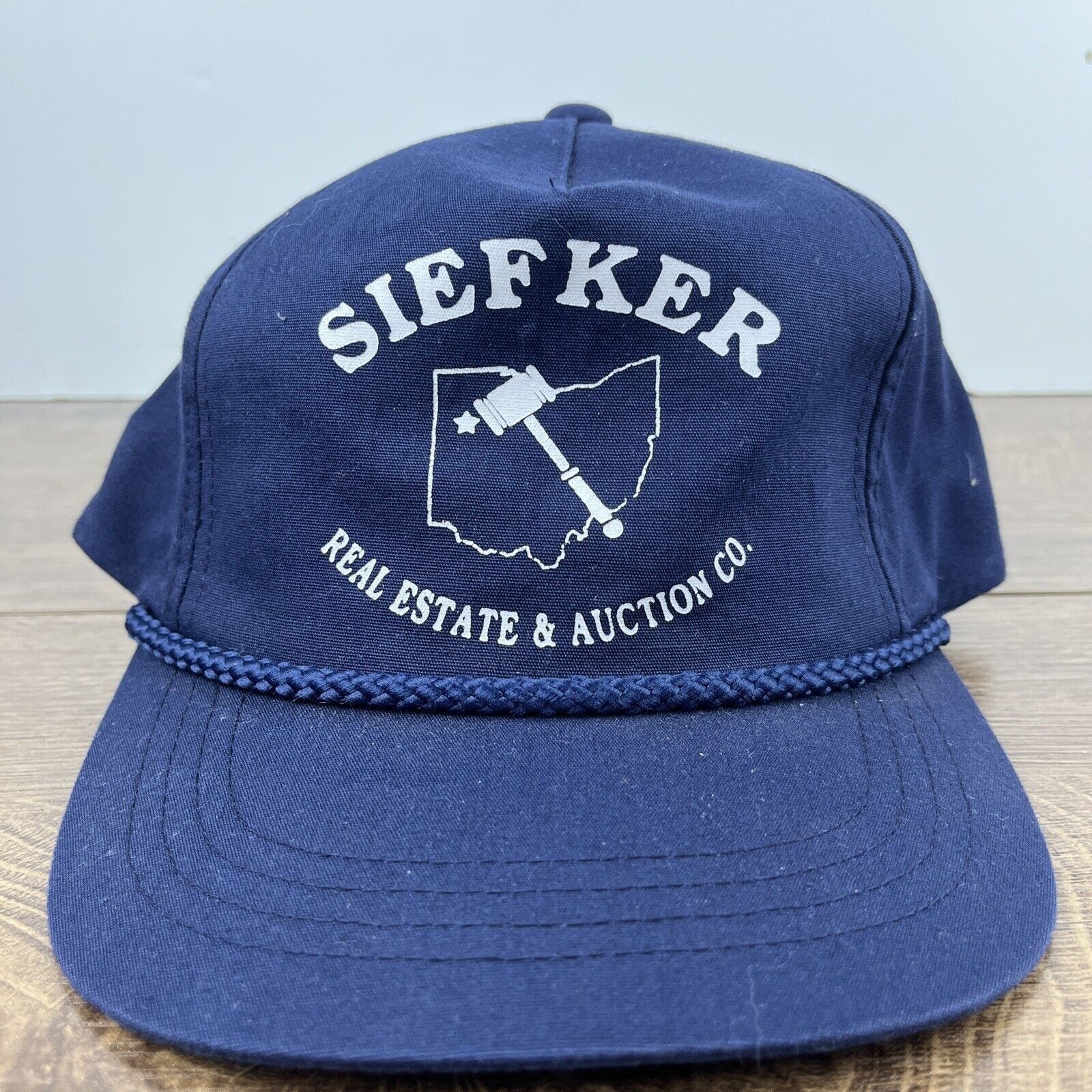 Other Siefker Hat Real Estate Auction Hat Snapback Adjustable Adul Size ONE SIZE - 3 Thumbnail