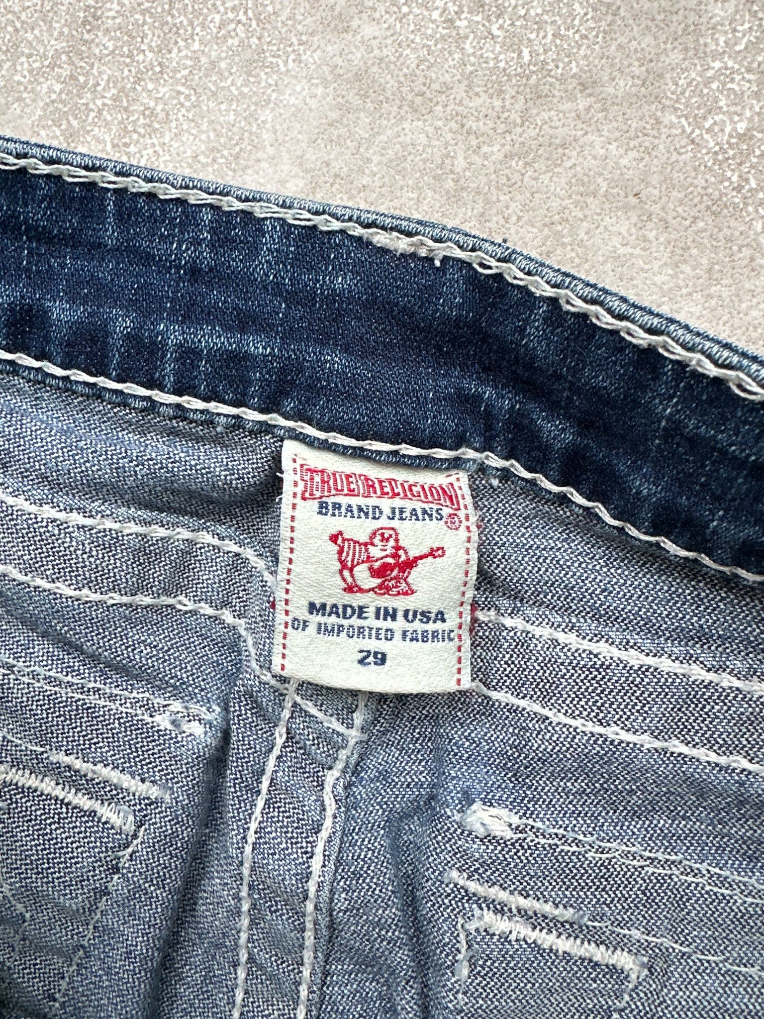True Religion Vintage True Religion Denim Shorts Size 29" - 7 Thumbnail