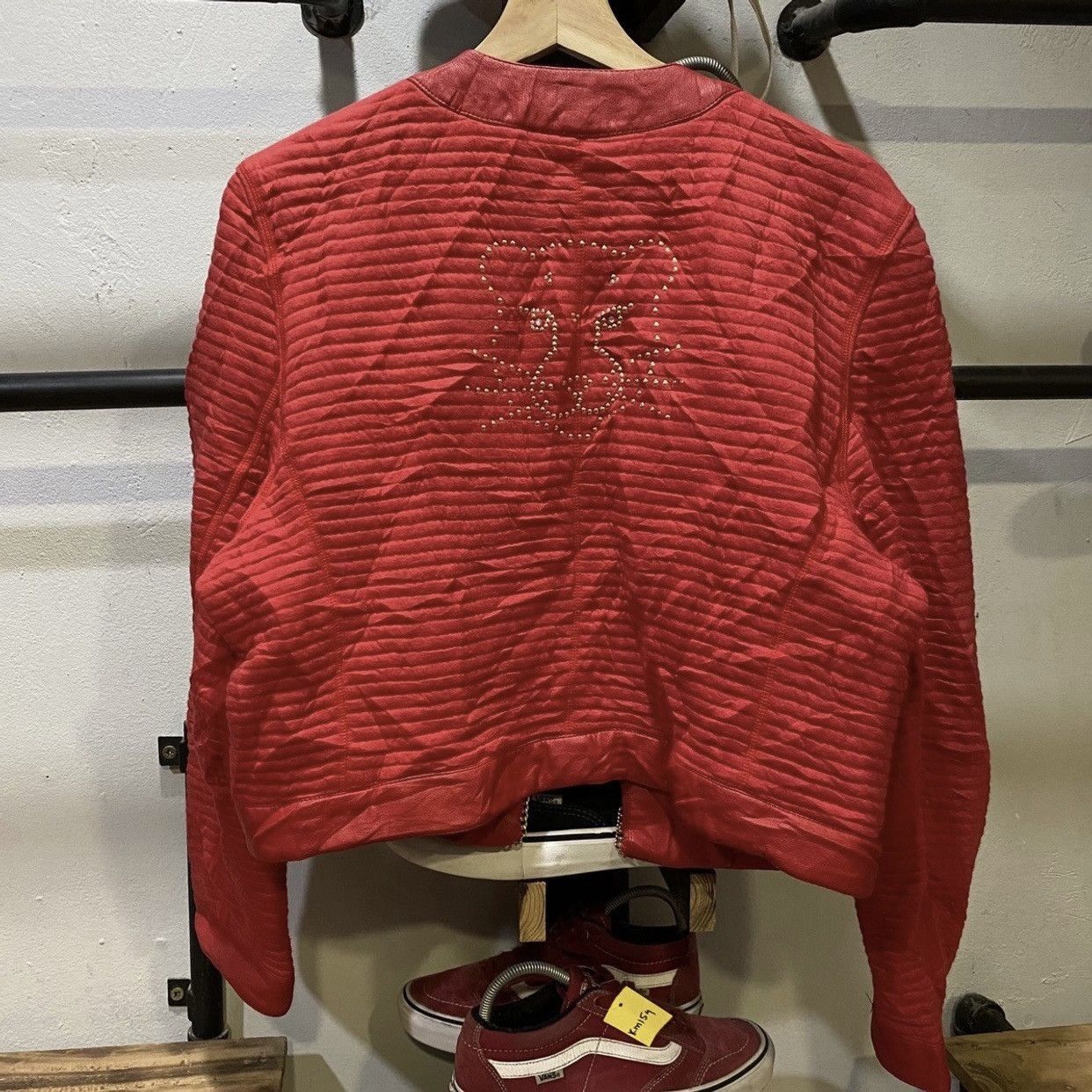Designer × Japanese Brand RARE GK JAPANESE DESIGNERBRAND RED LUXURY DESIGN COAT JACKET Size S / US 4 / IT 40 - 2 Thumbnail