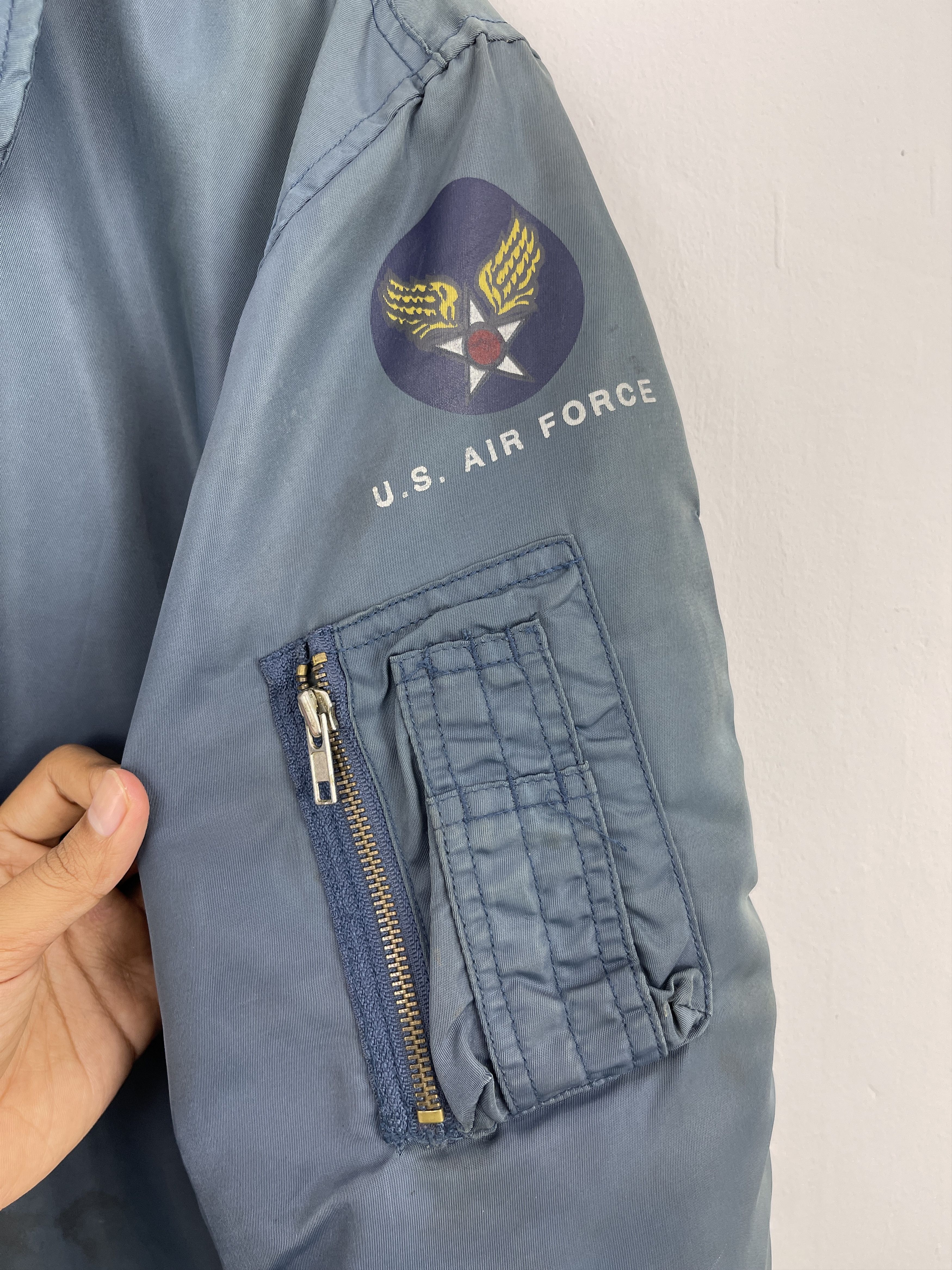 Alpha Industries VINTAGE ALPHA INDUSTRIES U.S AIR FORCE FLYING JACKET JA0032 Size US L / EU 52-54 / 3 - 8 Thumbnail