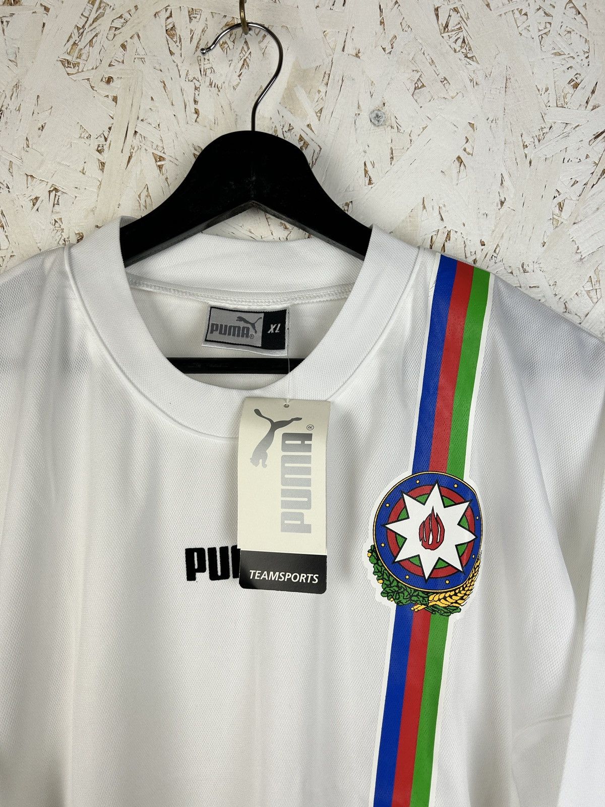 Puma NWT Puma Azerbaijan 2004 Home Kit Soccer Jersey XL Size US XL / EU 56 / 4 - 2 Thumbnail