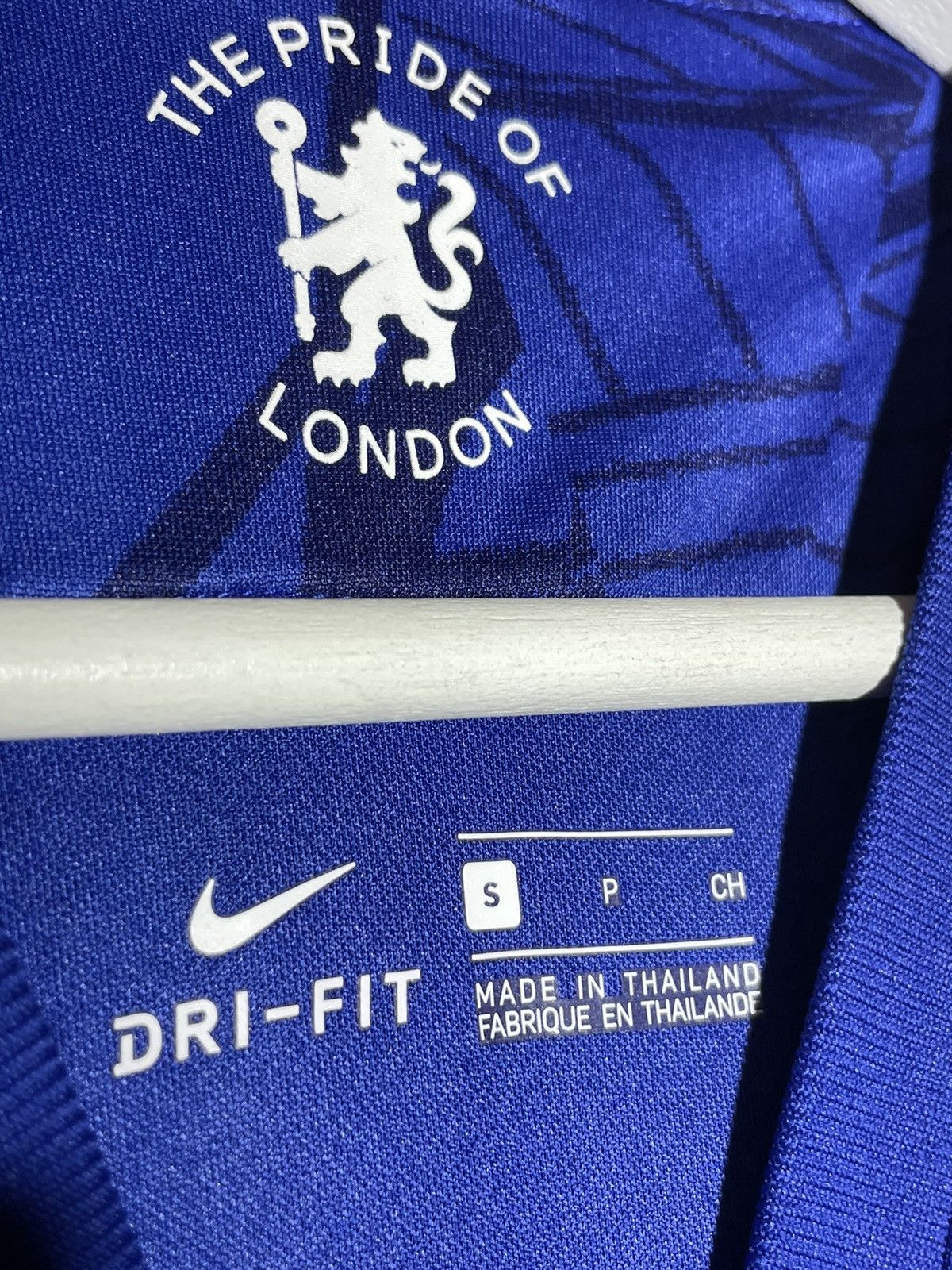Chelsea Soccer × Nike Chelsea FC Nike 2019/20 Home Y2k Streetwear Football Shirt Size US S / EU 44-46 / 1 - 14 Thumbnail