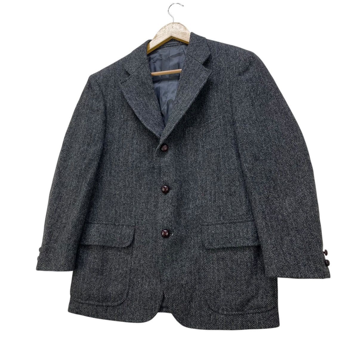 J. Press 💥Vintage J press Herringbone Wool Blazer Jacket Size US M / EU 48-50 / 2 - 3 Thumbnail