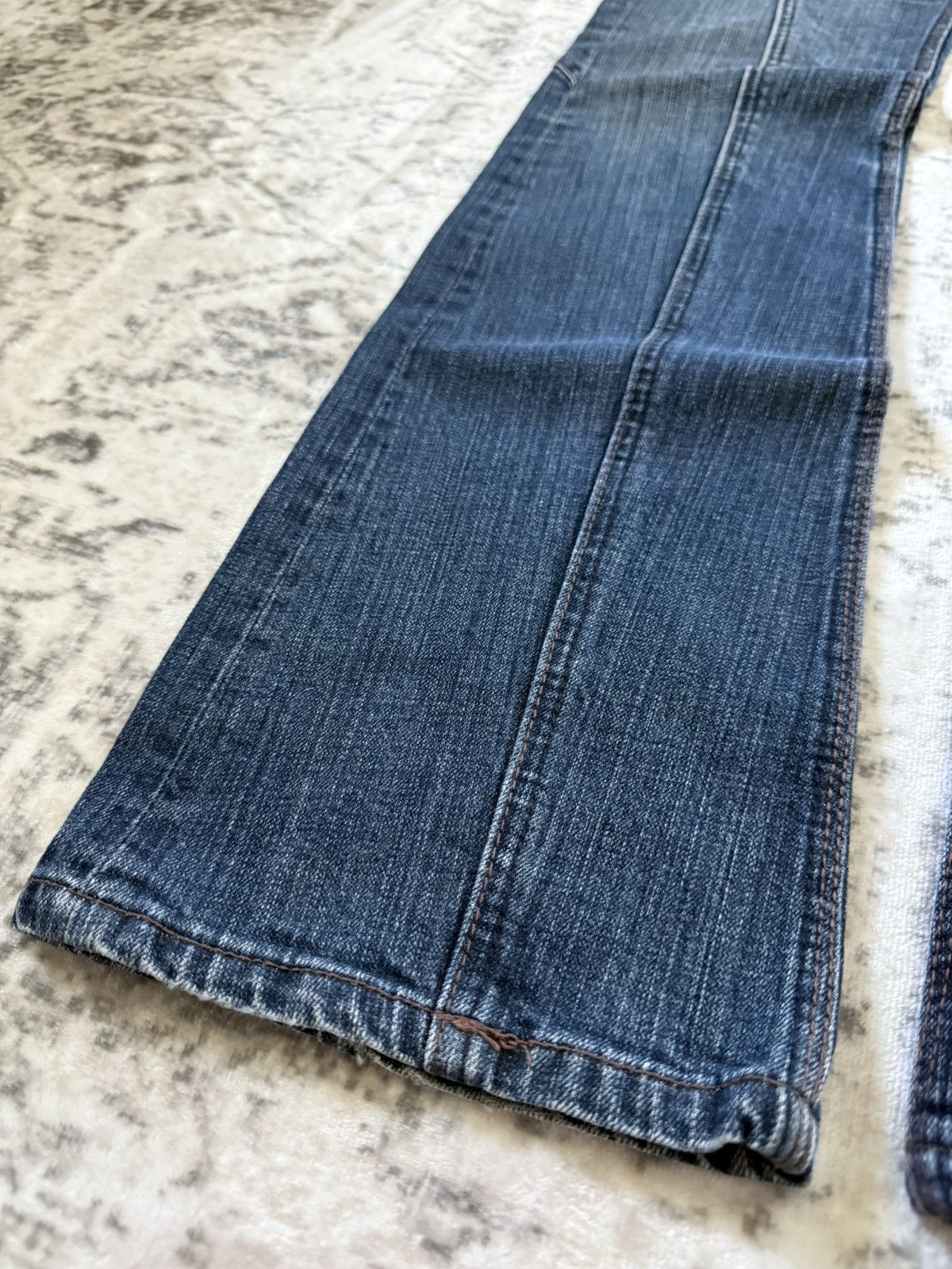 Japanese Brand Hideaways Nicole Japan Paneled Aztec Jeans Size US 30 / EU 46 - 9 Thumbnail