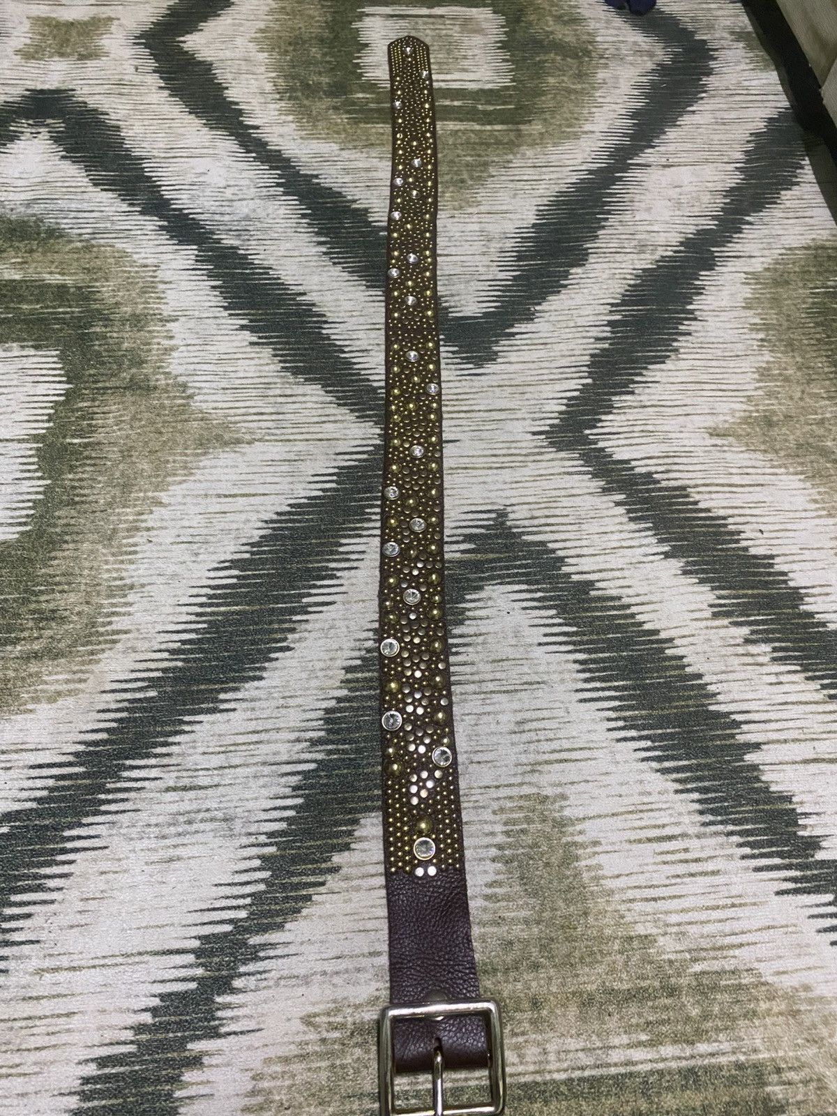 Japanese Brand × KMRii × Yasuyuki Ishii (SENDOFFER) Vintage Full Leather Belt Size ONE SIZE - 6 Thumbnail