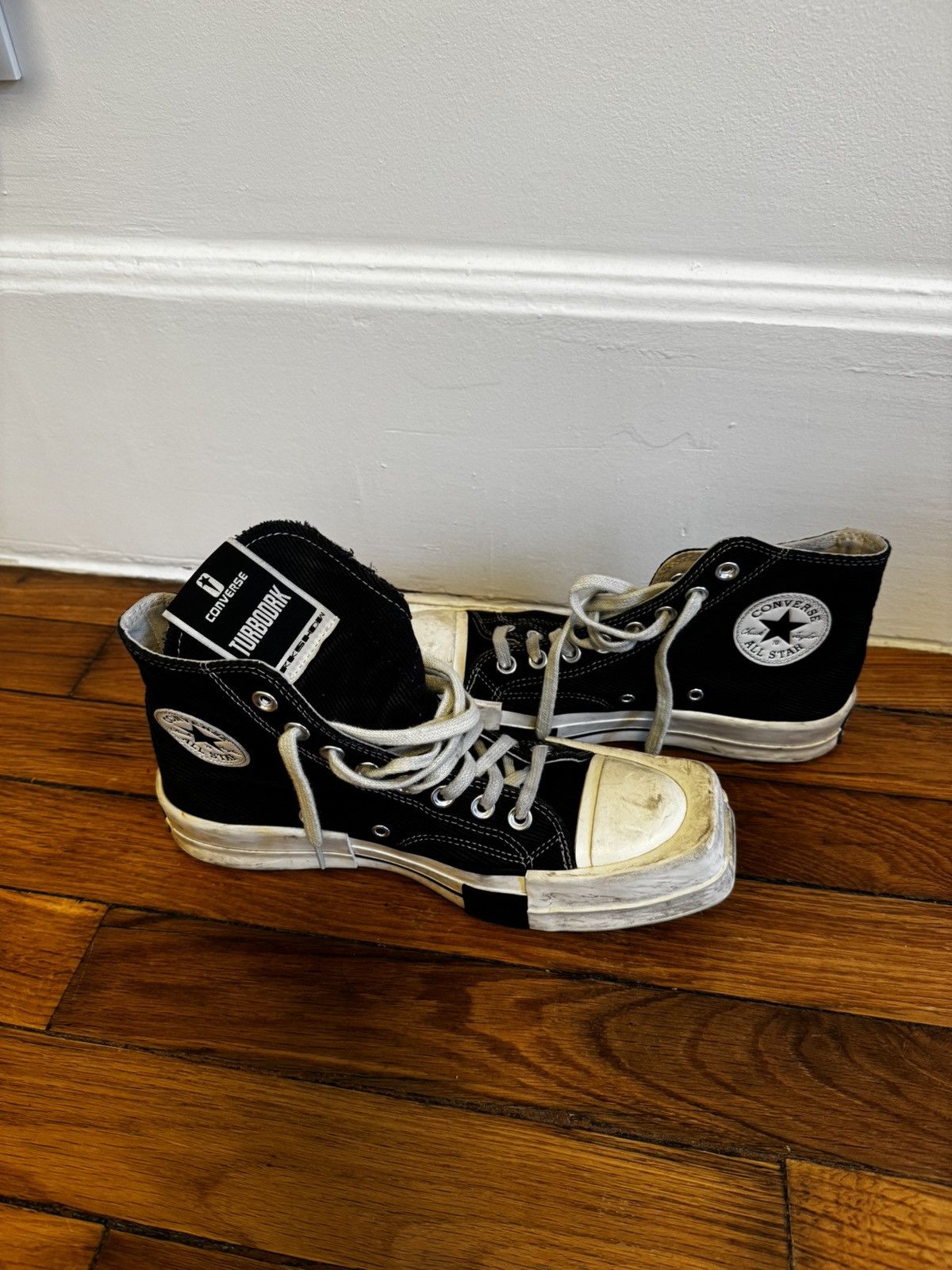 Converse × Rick Owens Drkshdw Converse Turbodrk DRKSHDW converse Size US 7 / EU 40 - 3 Thumbnail